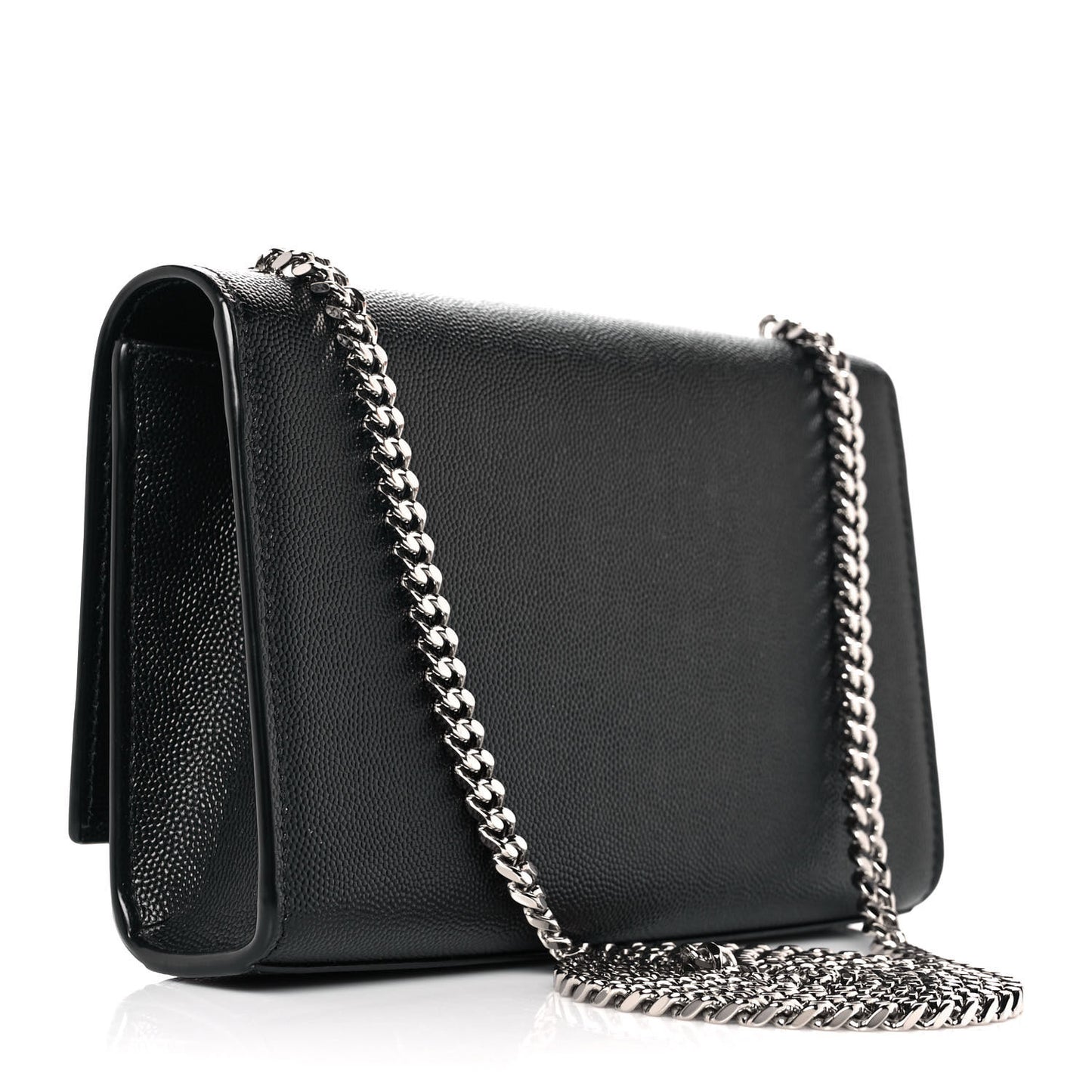 Grain De Poudre Small Monogram Kate Satchel Black