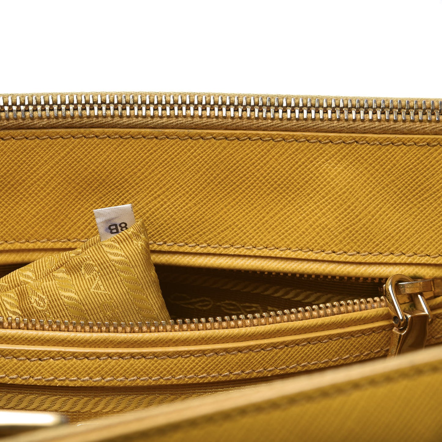 Saffiano Small Galleria Double Zip Tote Mimosa