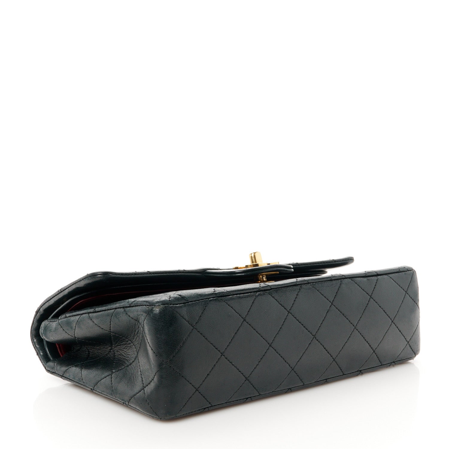 Chanel Lambskin Quilted Small Double Flap Black 4 of 12