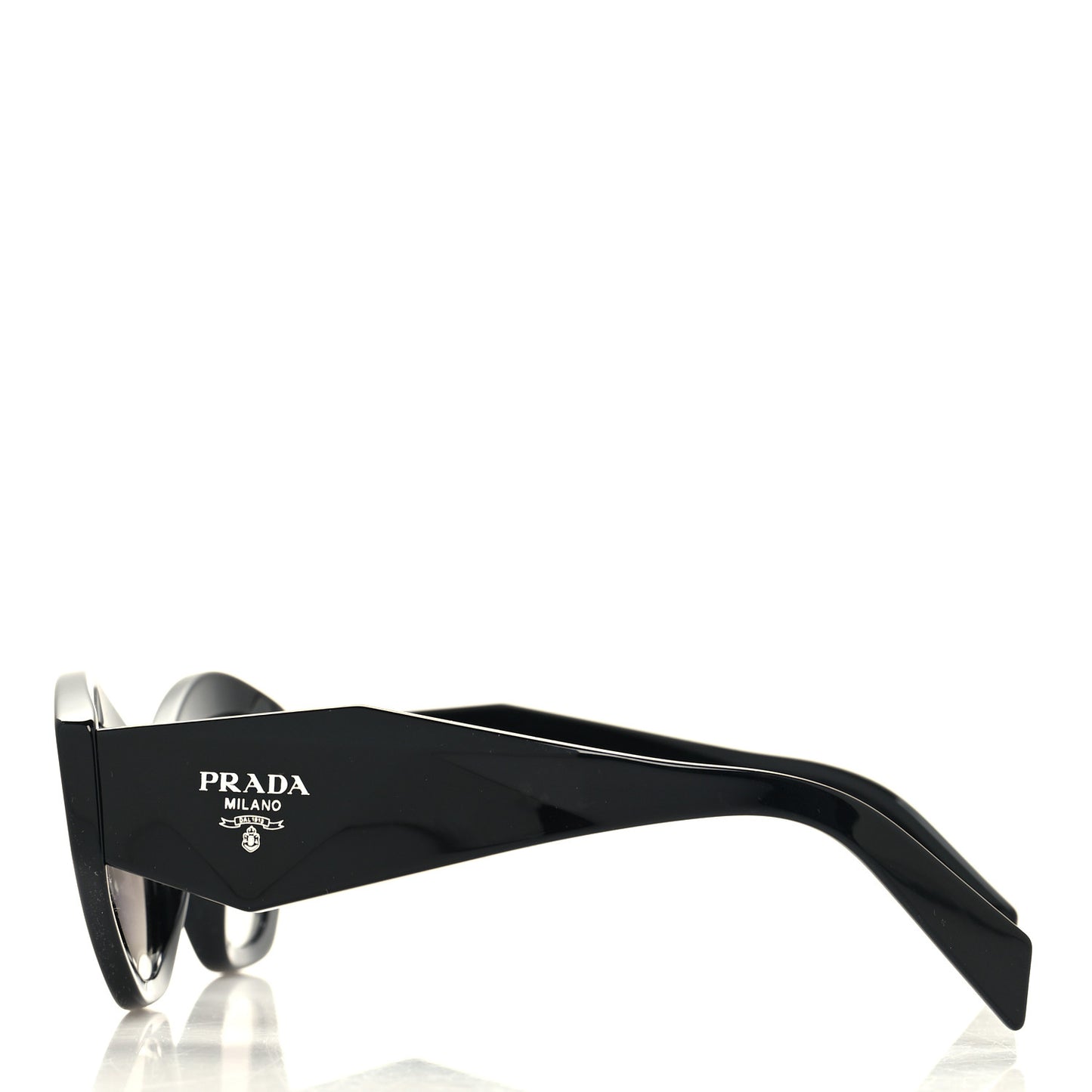 Acetate Symbole Sunglasses SPR 07Y Black