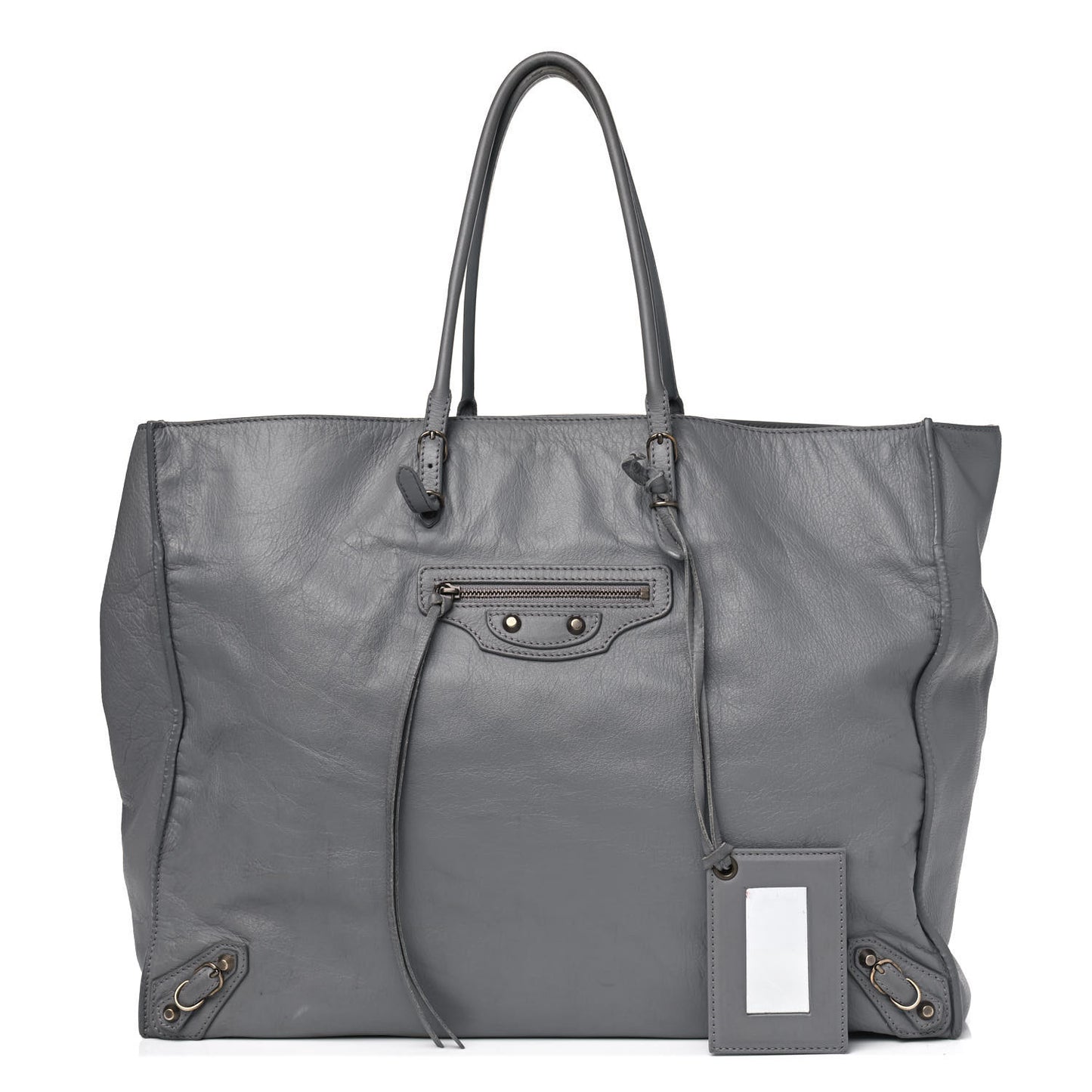 Veau Papier A4 Tote Grey