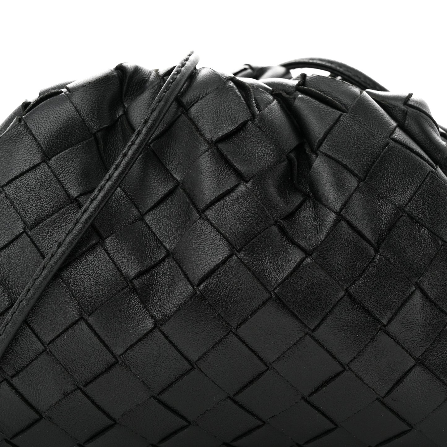 Nappa Intrecciato The Mini Pouch Black