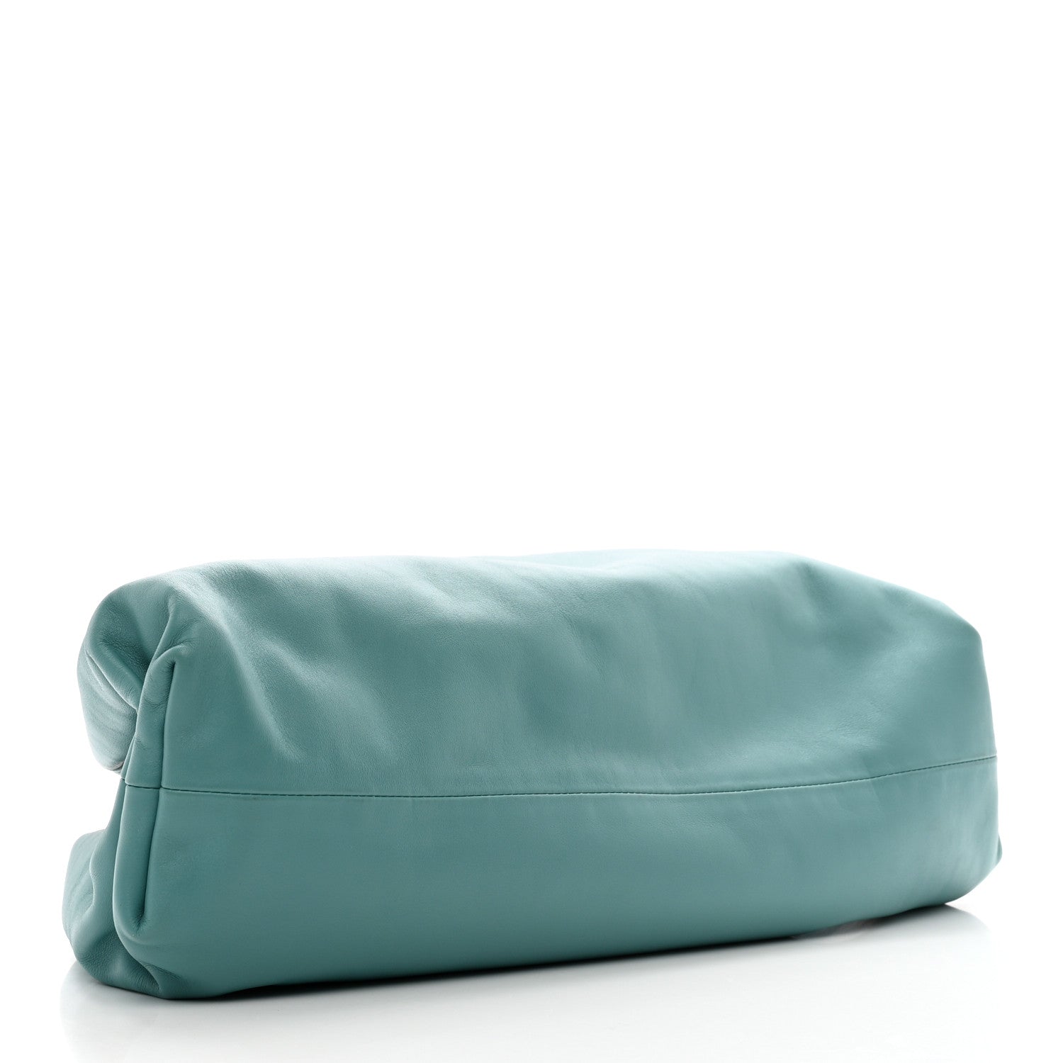 Bottega Veneta Smooth Butter Calf The Pouch Oversized Linoleum 4 of 7