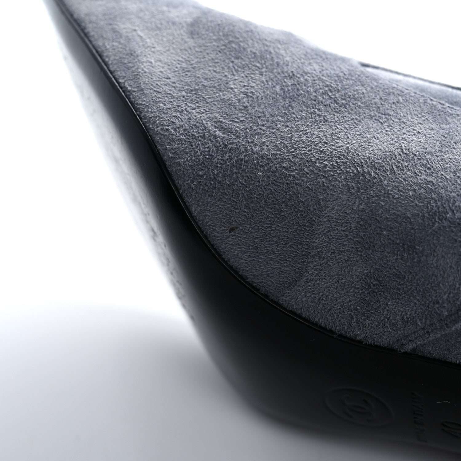 Chanel Suede High Boots 40 Grey 10 of 10