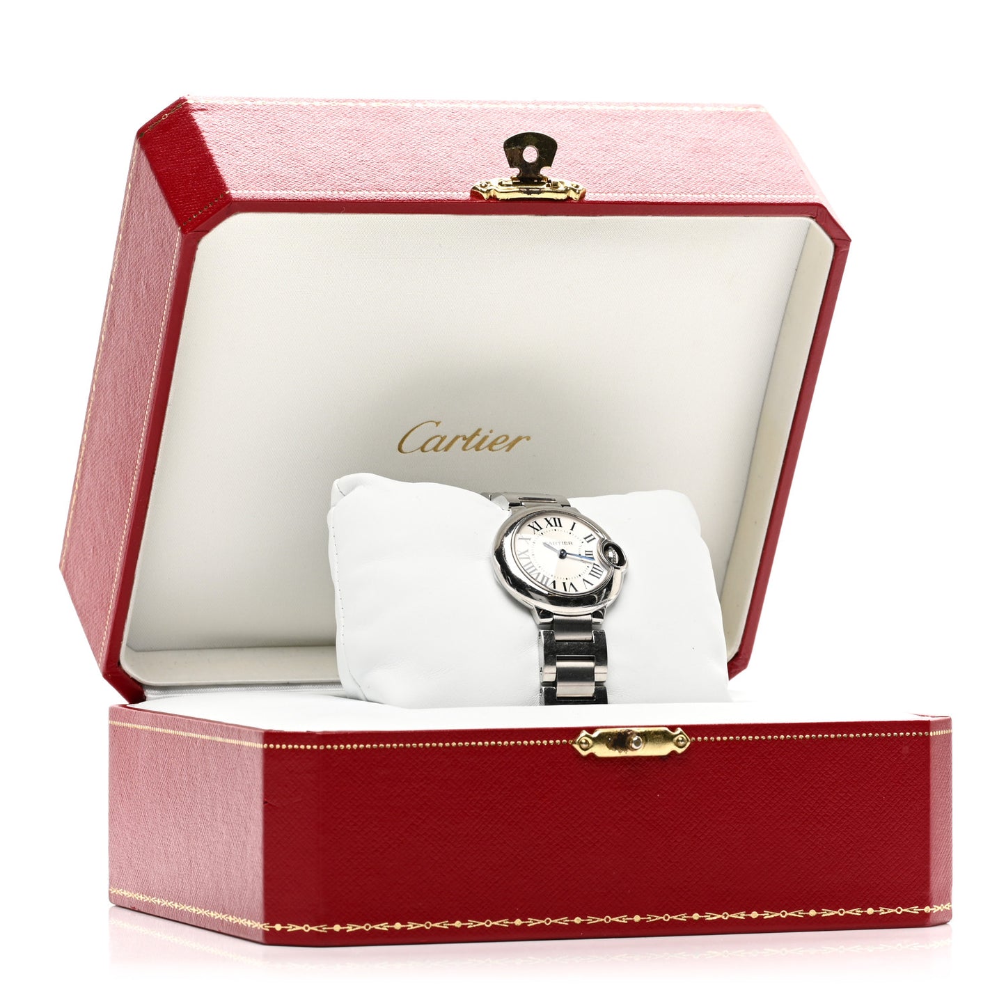 Stainless Steel 28mm Ballon Bleu De Cartier Quartz Watch