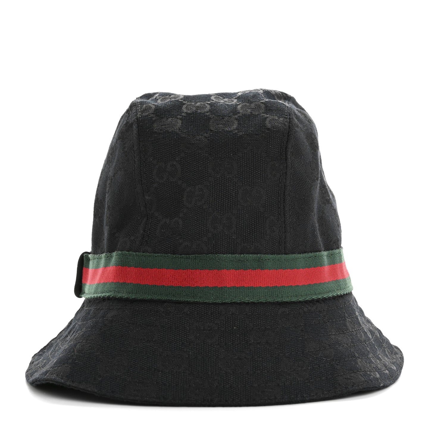 Monogram Web Bucket Hat M Black