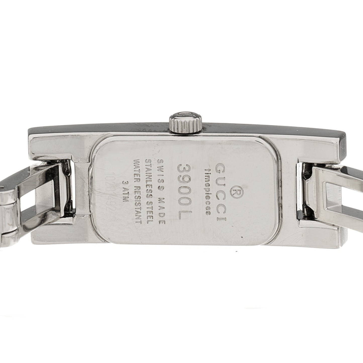 Stainless Steel 12mm 3900L Quartz Watch Grey