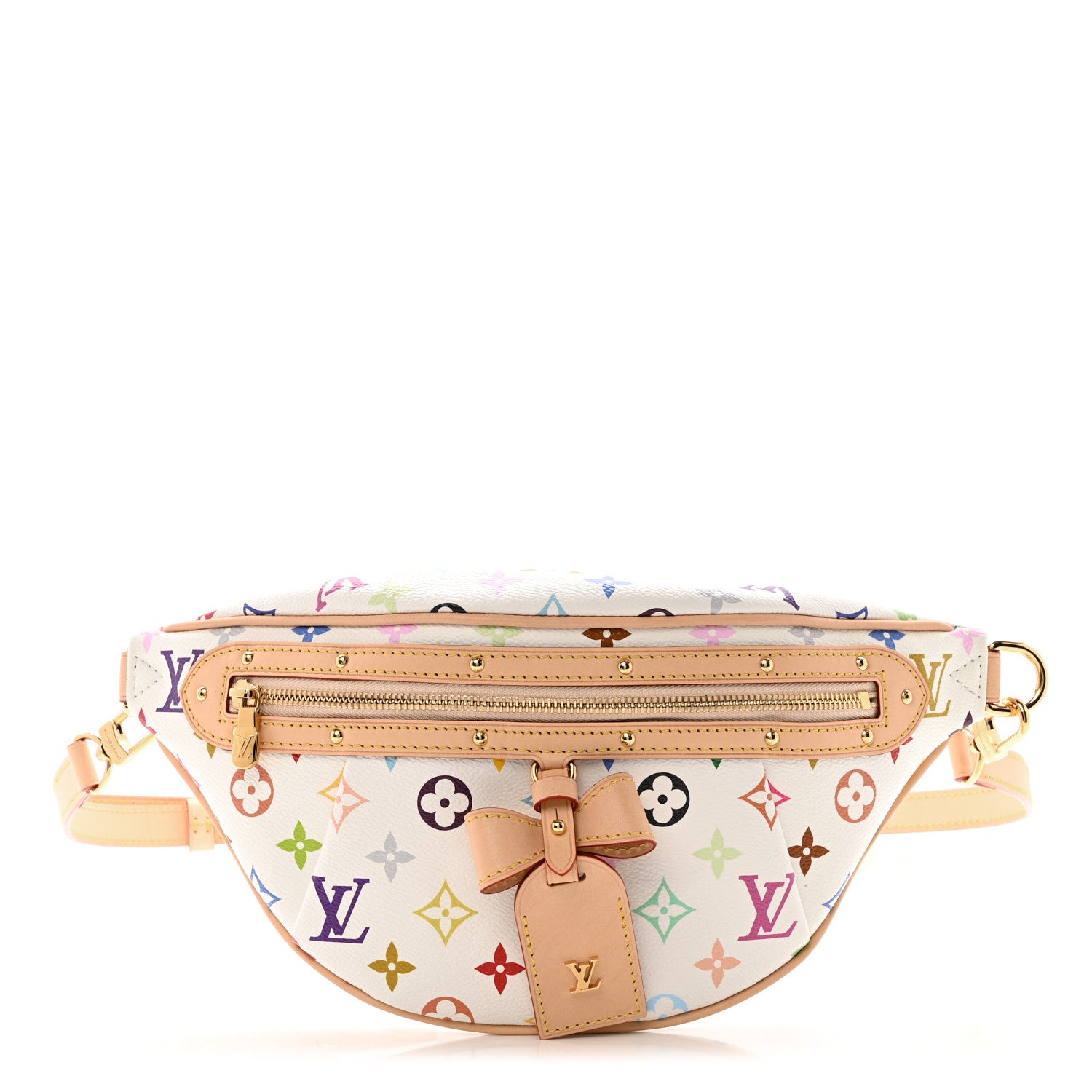 Louis Vuitton LV X TM Monogram Multicolor High Rise Bumbag White