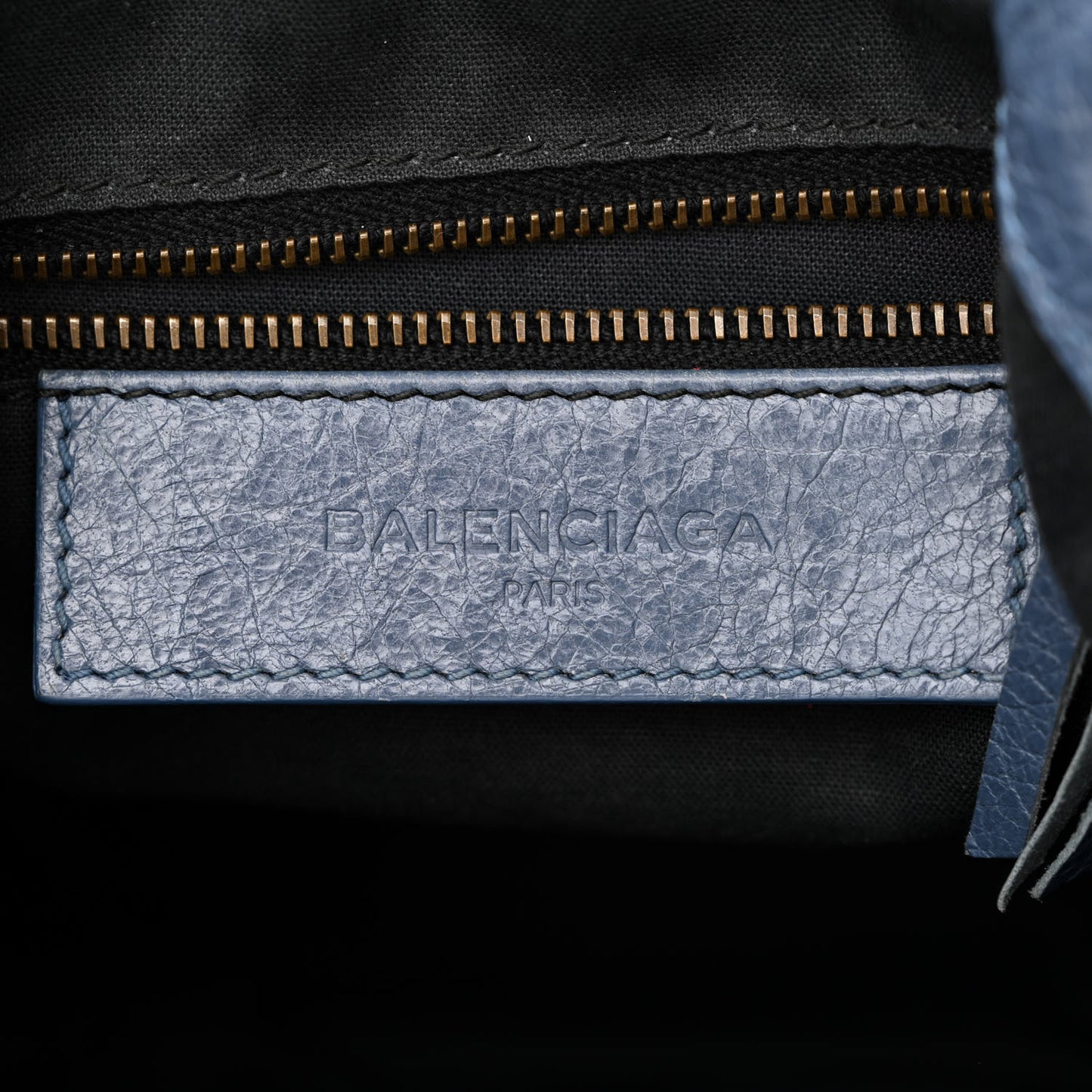 Agneau Classic Hardware Mini Pompon Bleu Persan