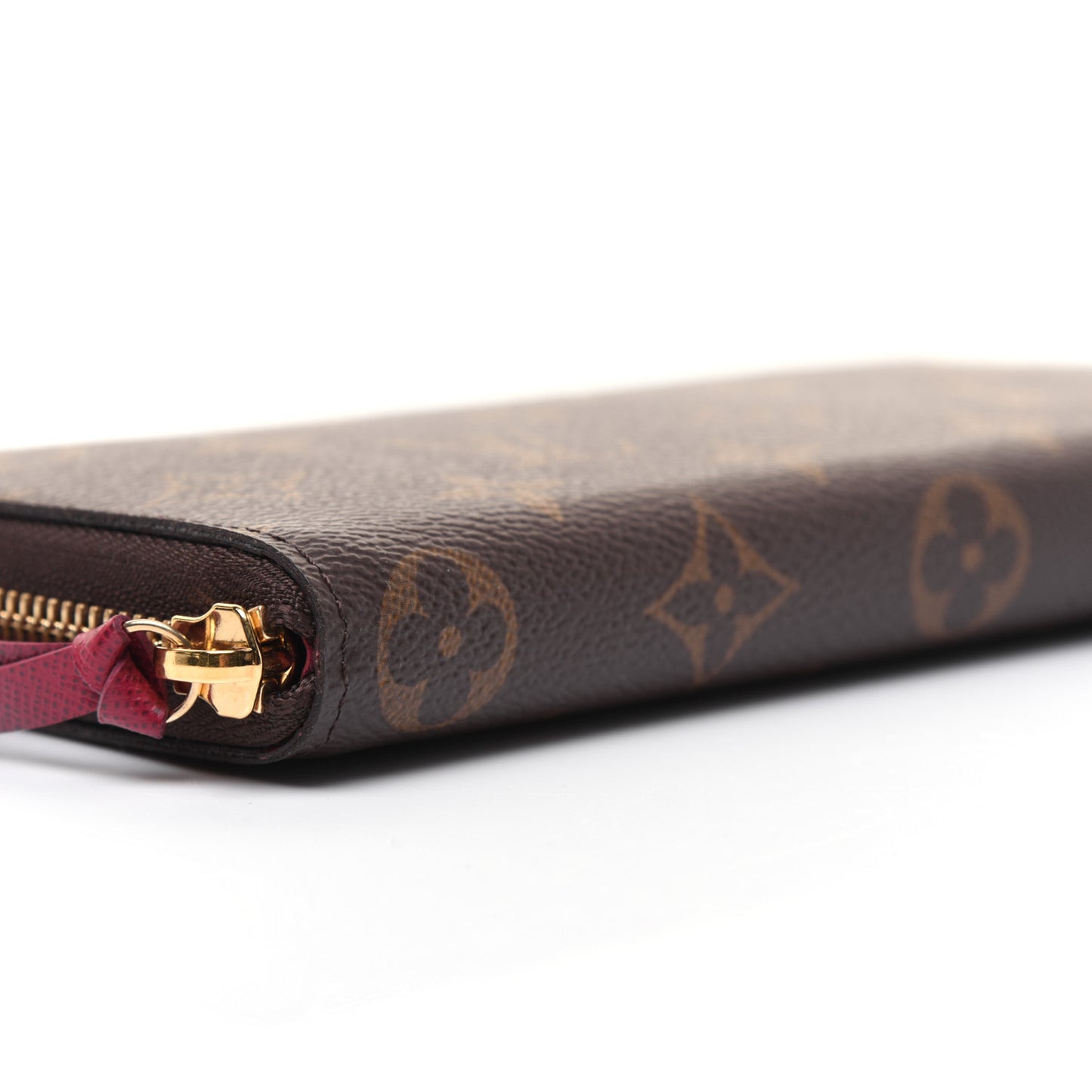 Monogram Clemence Wallet Fuchsia