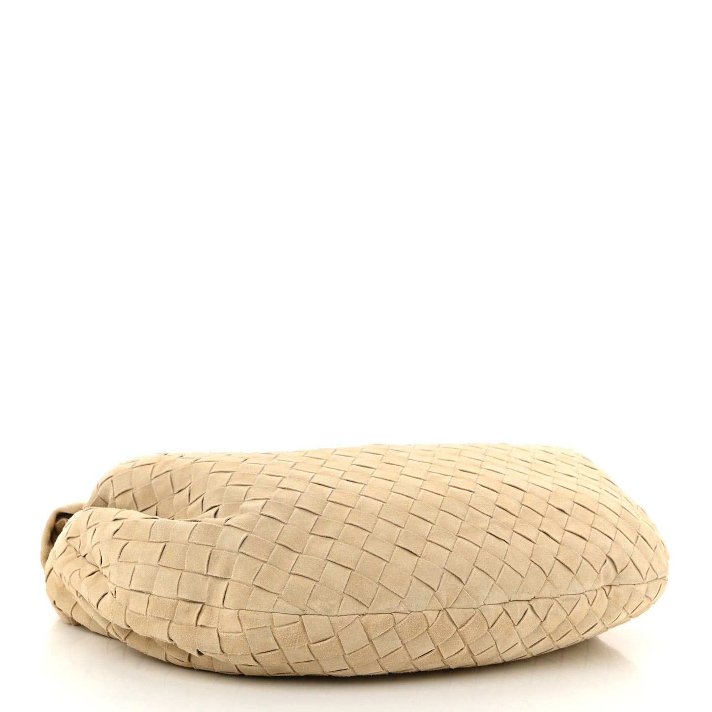 Suede Intrecciato Small Jodie Sand