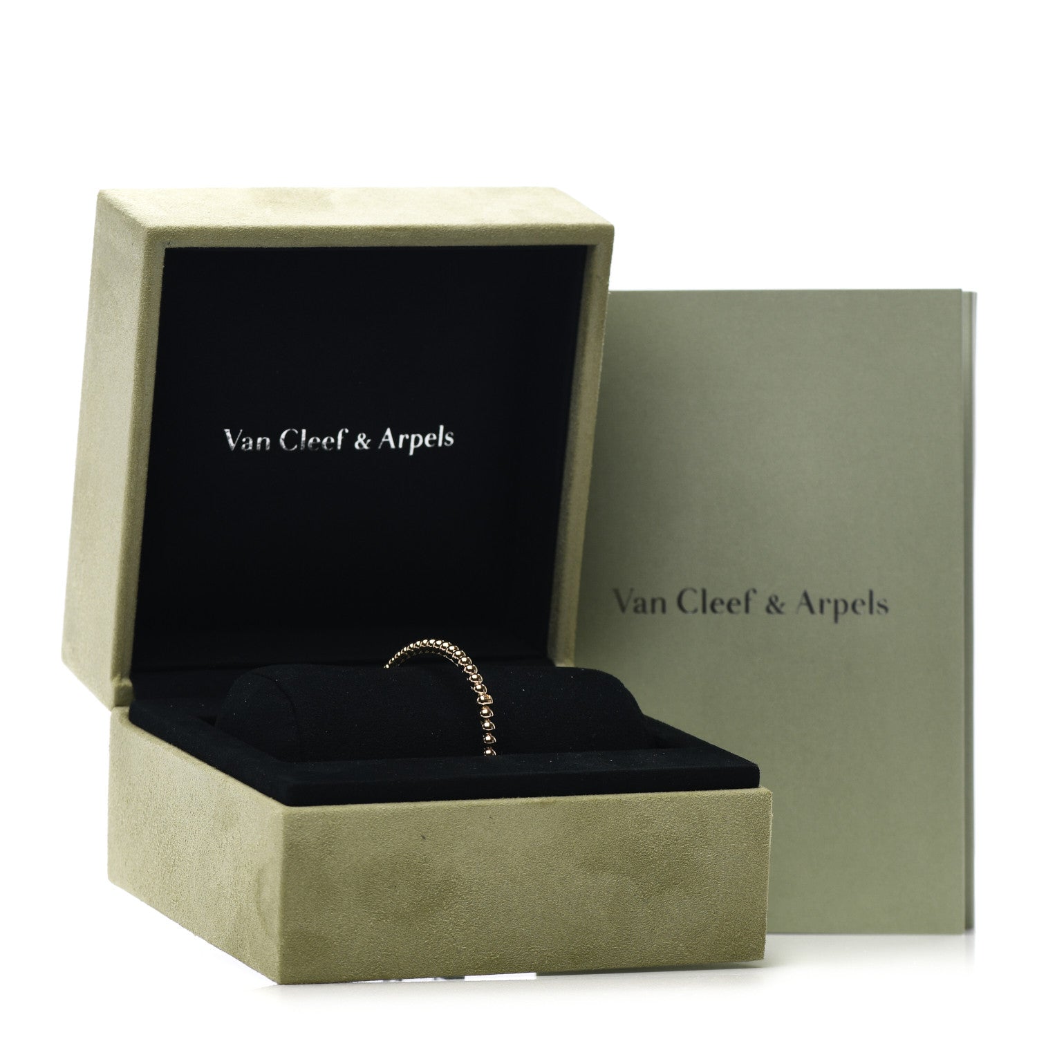 Van Cleef & Arpels 18K Yellow Gold Perlee Pearls of Gold Bracelet L 4 of 4