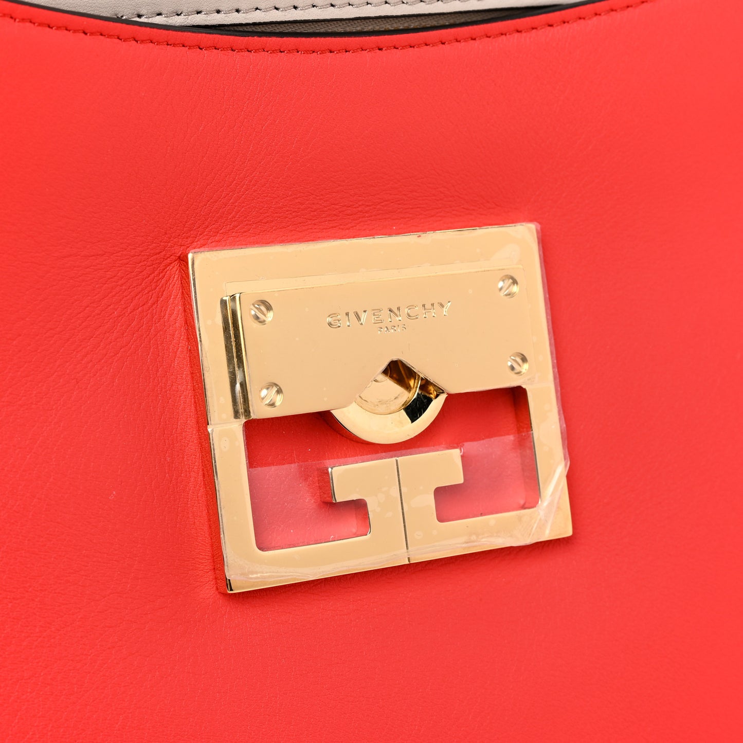 Calfskin Small Mystic Shoulder Bag Red