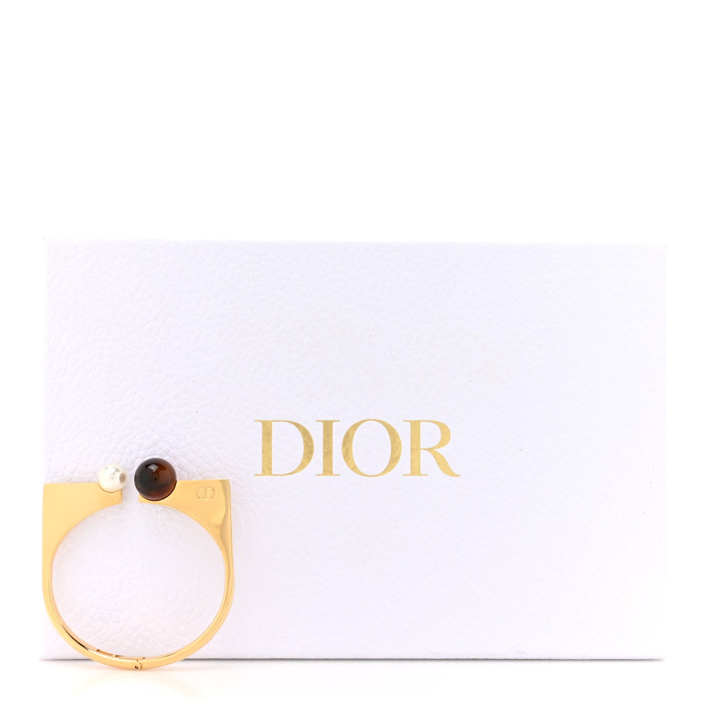 Pearl Resin Tribales New Look Bangle M Gold