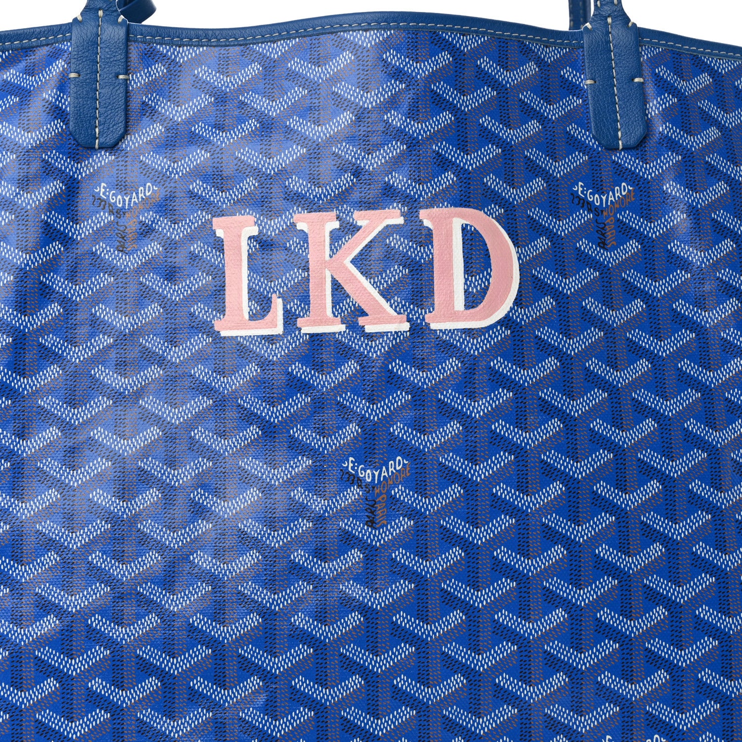 Goyard Goyardine Saint Louis GM Sky Blue 9 of 14