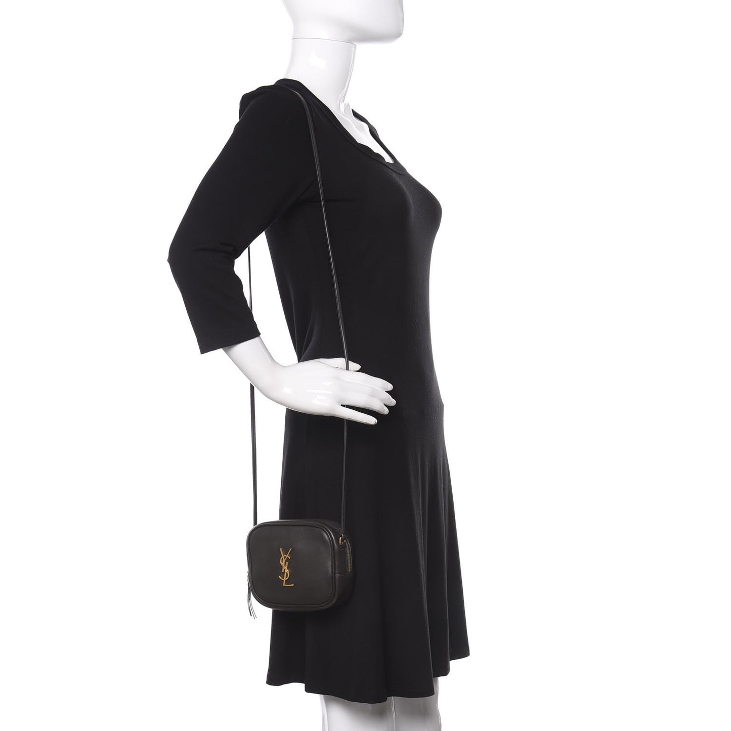 Nappa Monogram Blogger Bag Coal