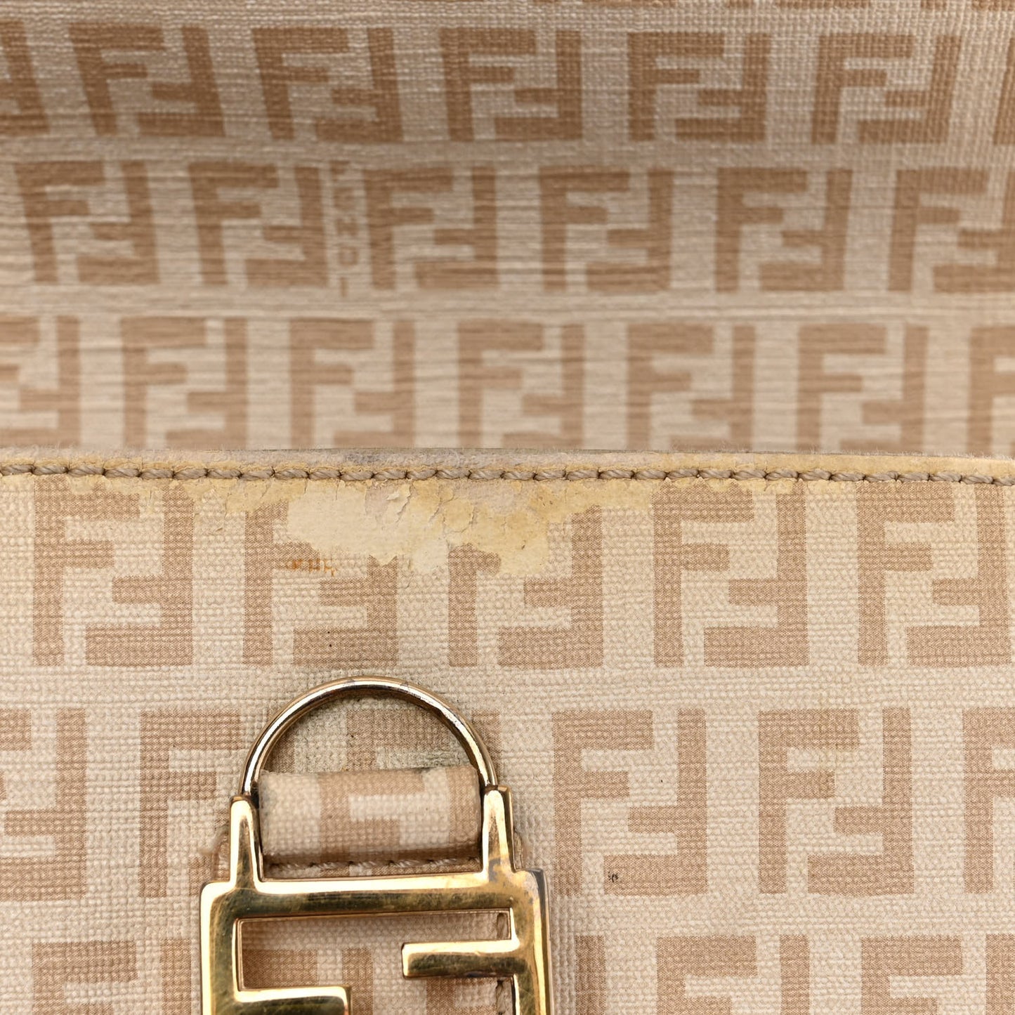 Zucchino Spalmati Forever Tote Crema Ecru