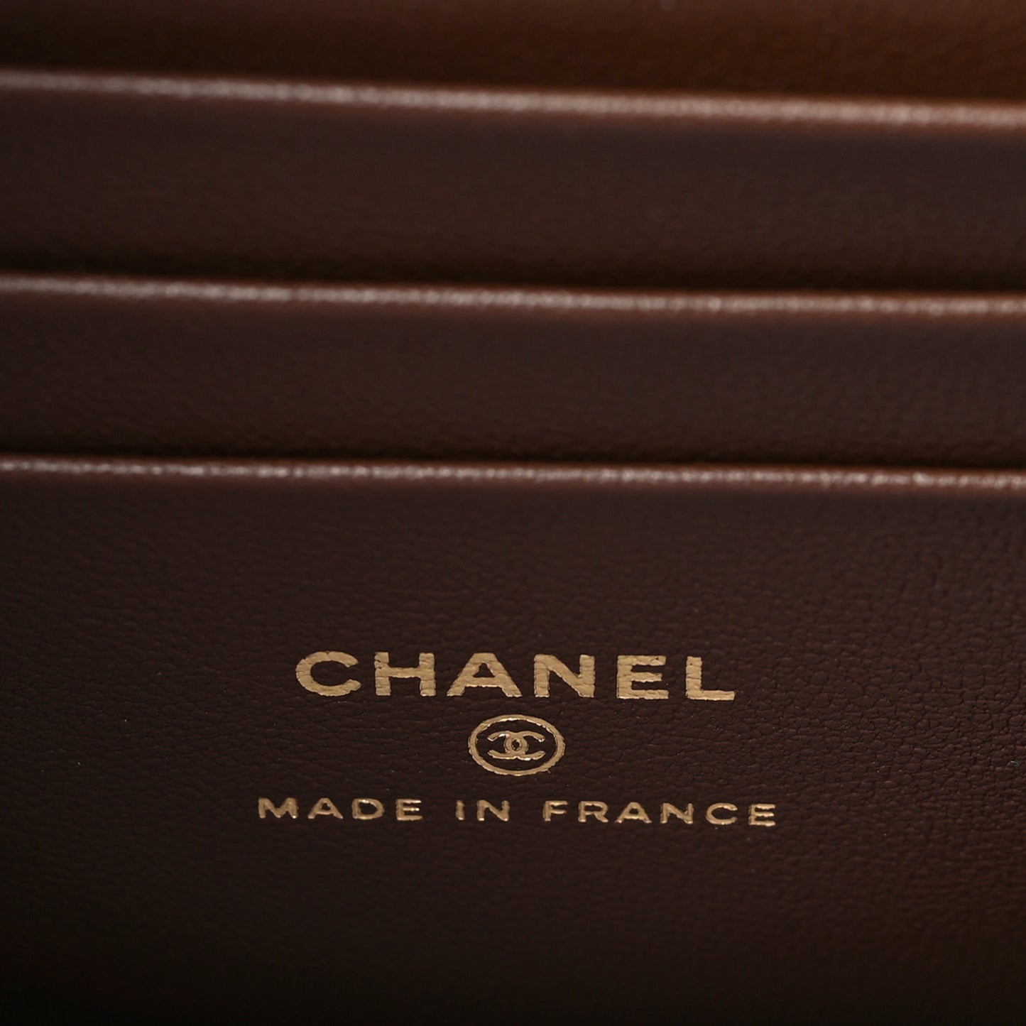 Tweed Small Top Handle Vanity Case With Chain Brown Multicolor