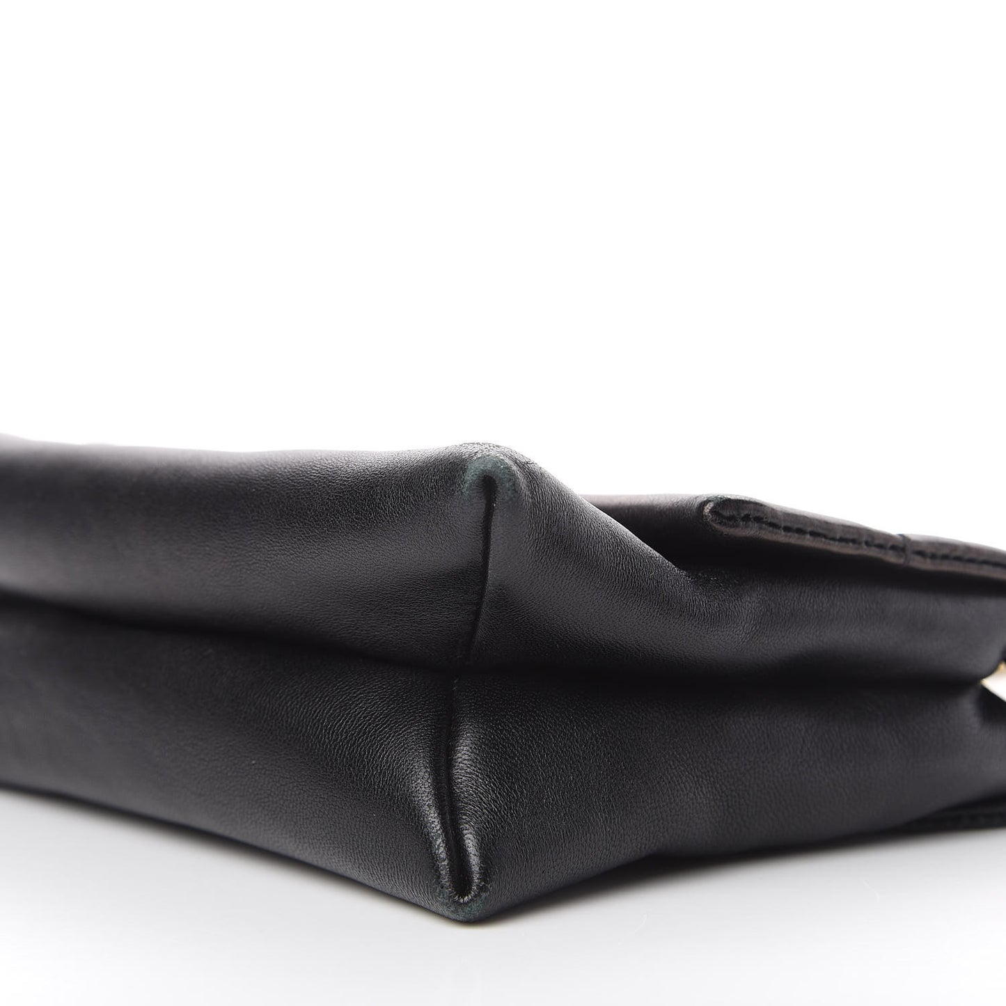Lambskin Quilted Mini Sugar Flap Shoulder Bag Black