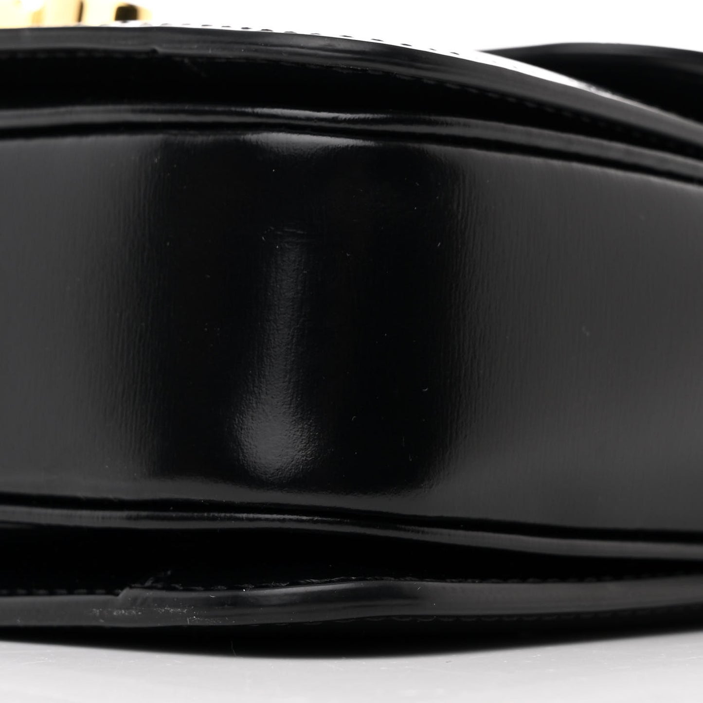 Shiny Calfskin Teen Triomphe Black