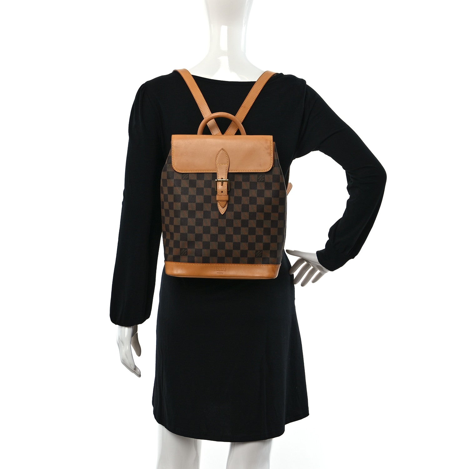 Louis Vuitton Damier Ebene Soho Centenaire Backpack 2 of 11