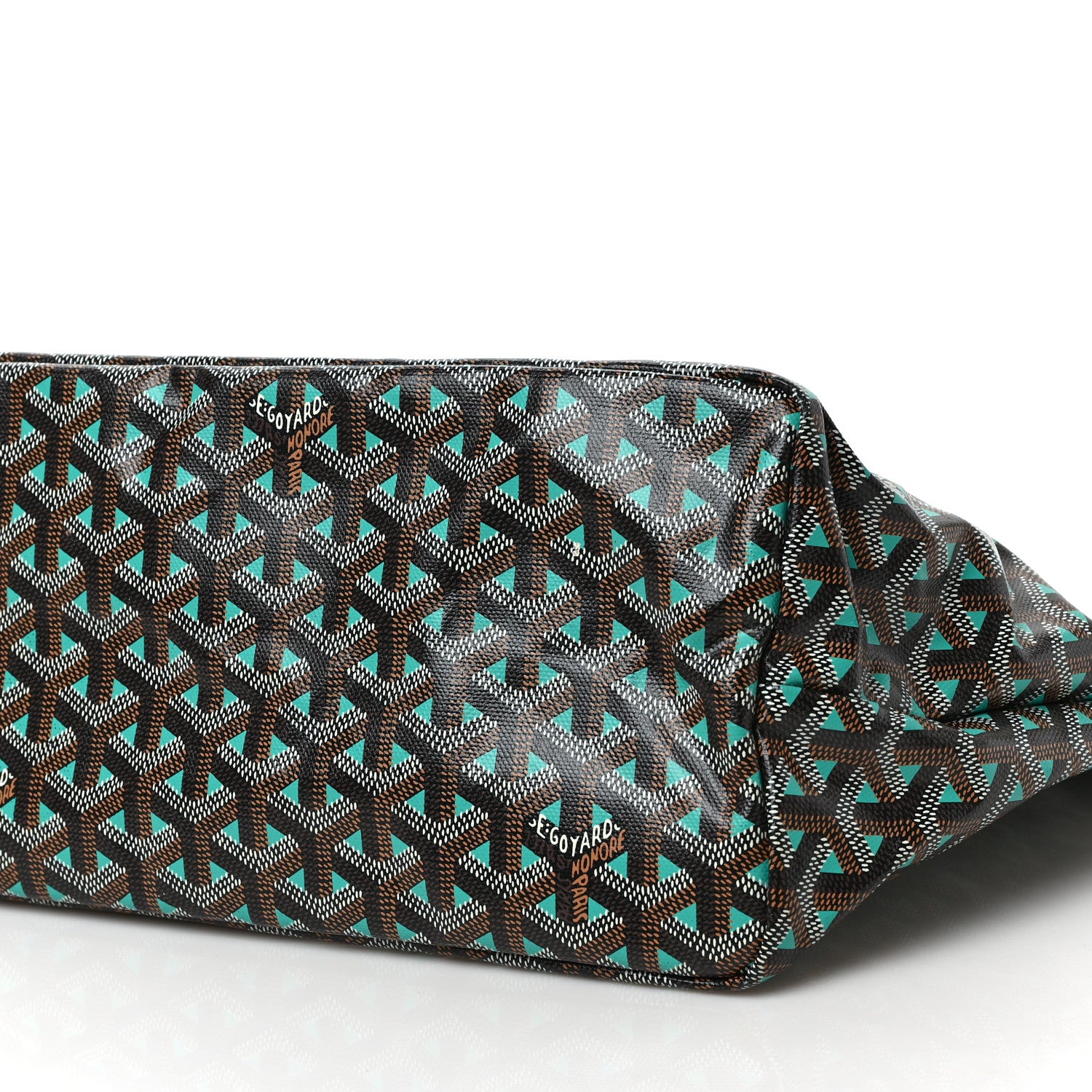 Goyard Goyardine Saint Louis Claire Voie PM Black Opaline 9 of 9