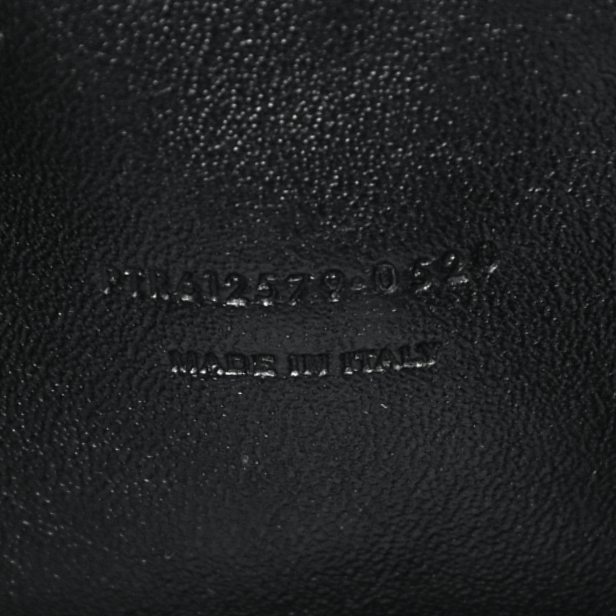 Grain De Poudre Matelasse Monogram Mini Lou Camera Bag Black