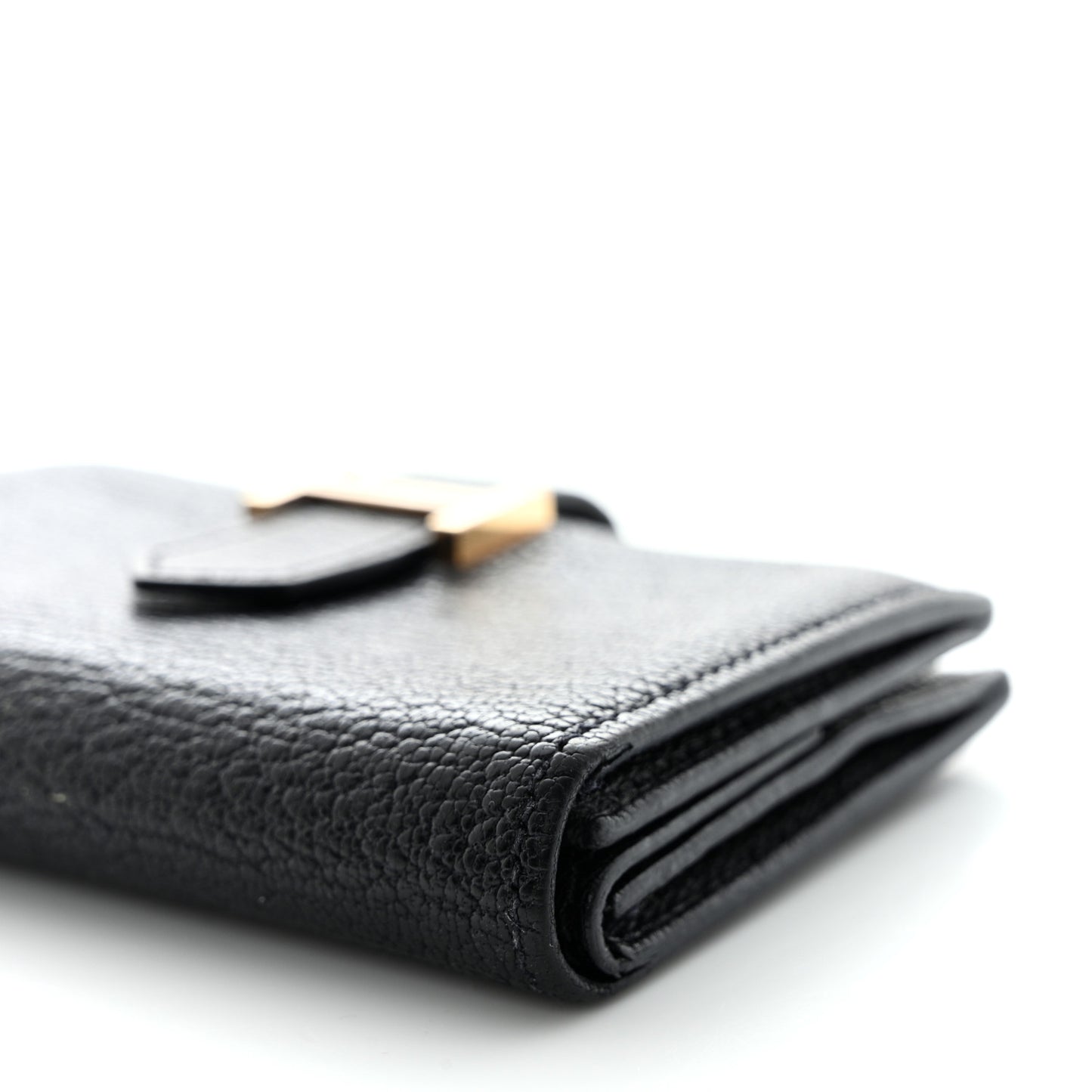 Chevre Mysore Mini Bearn Wallet Black