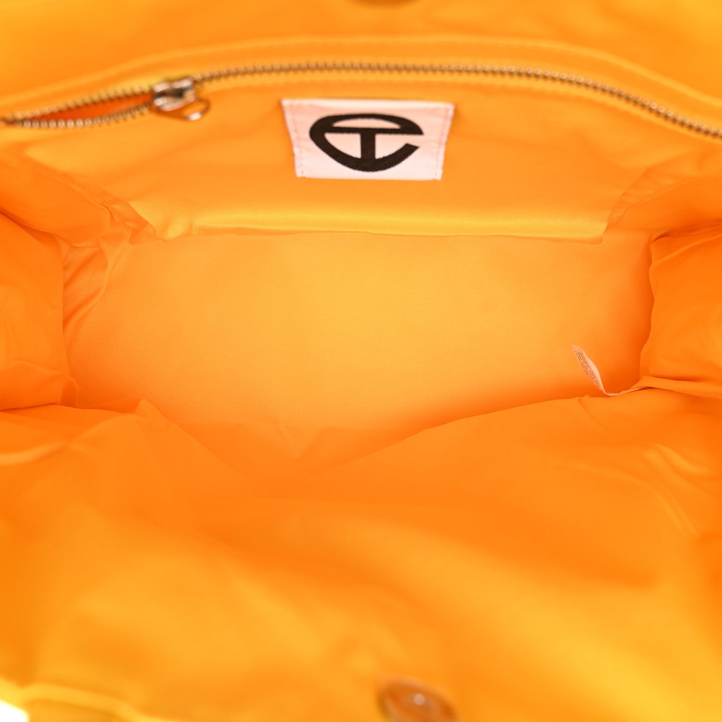 Vegan Leather Medium Shopping Bag Yellow