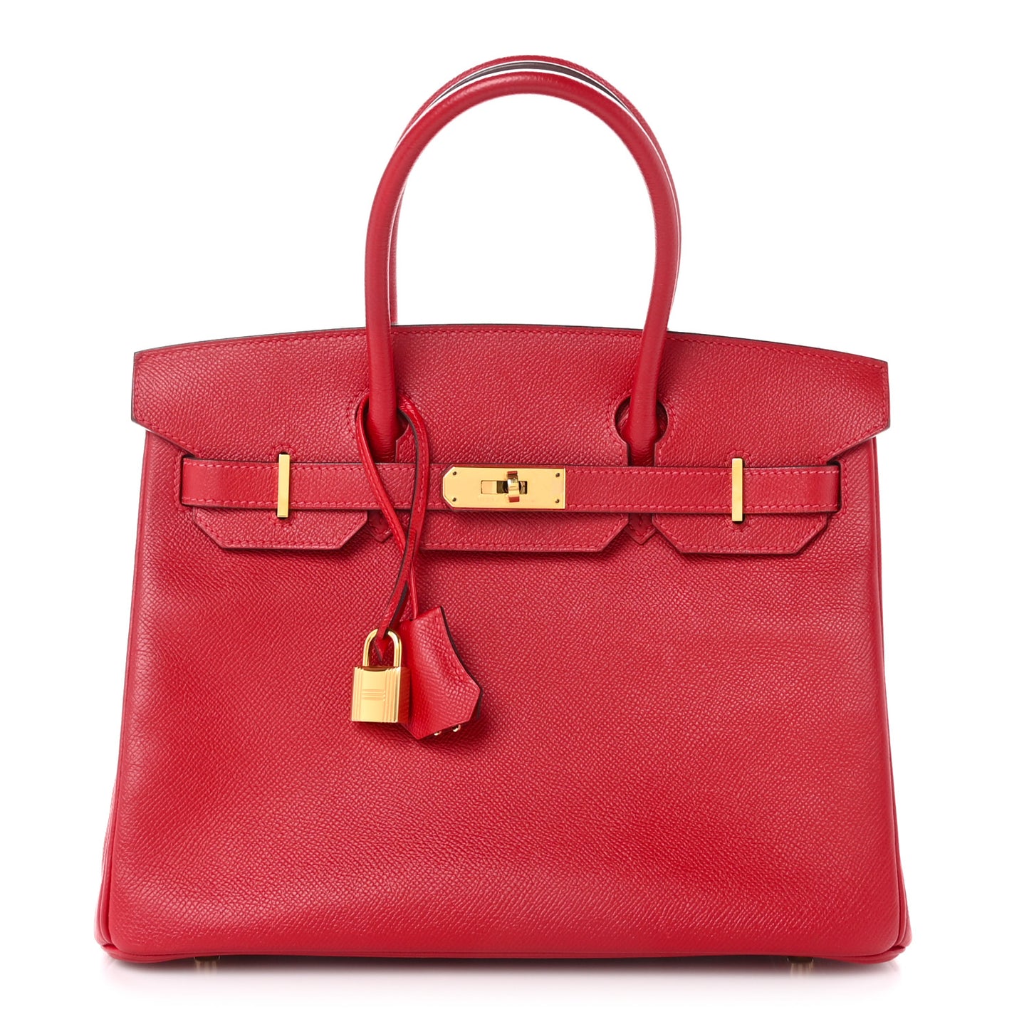 Epsom Birkin 30 Rouge Casaque