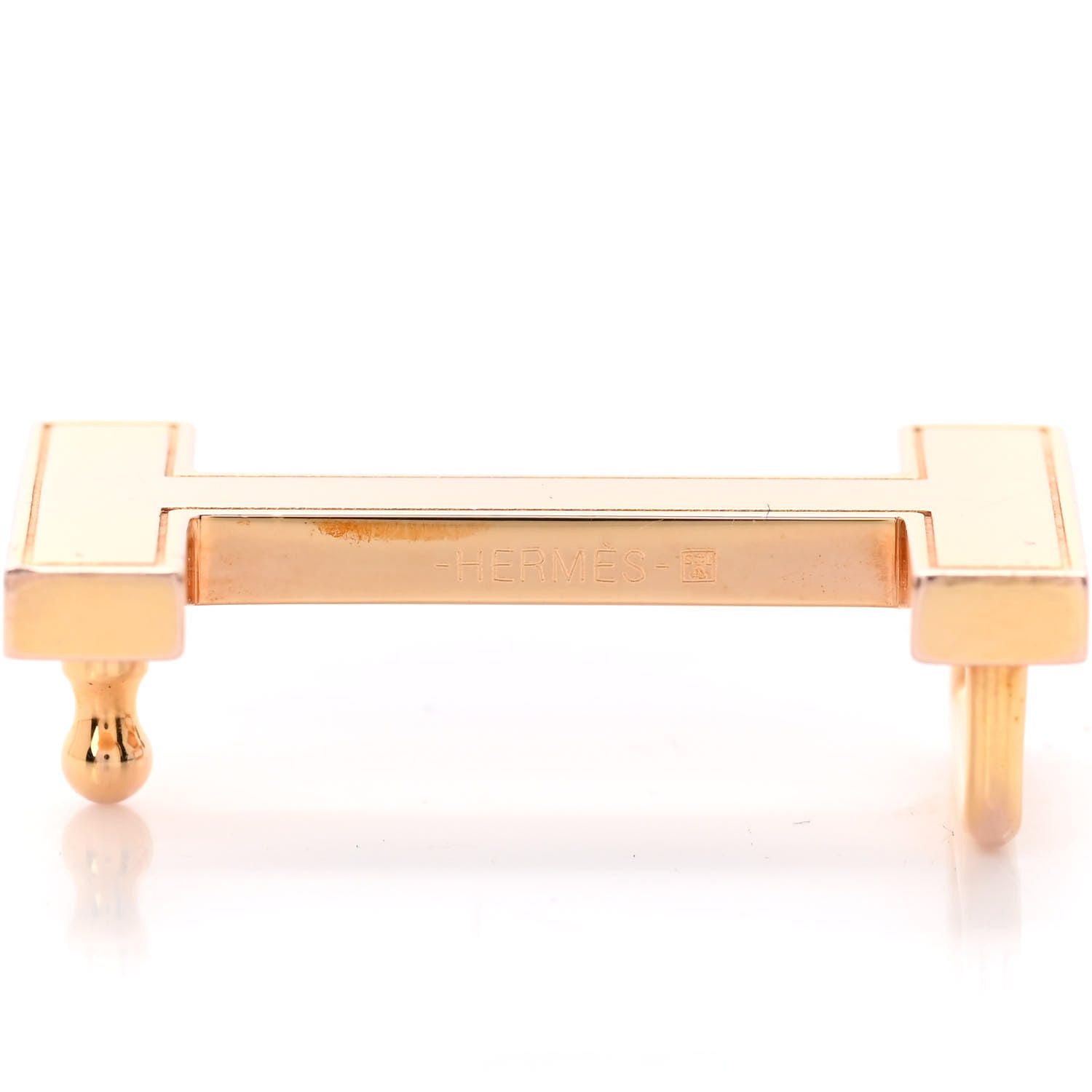 Hermes Focus 13mm Belt Buckle Rose Gold 4 of 4