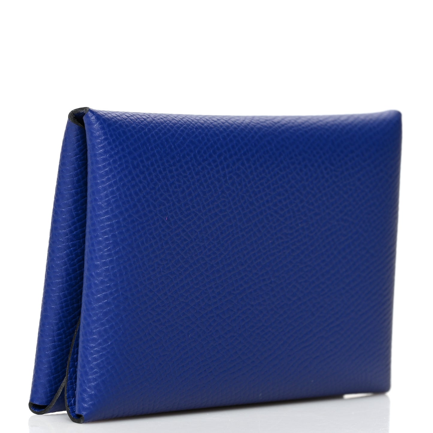 Epsom Calvi Duo Card Case Bleu Electrique