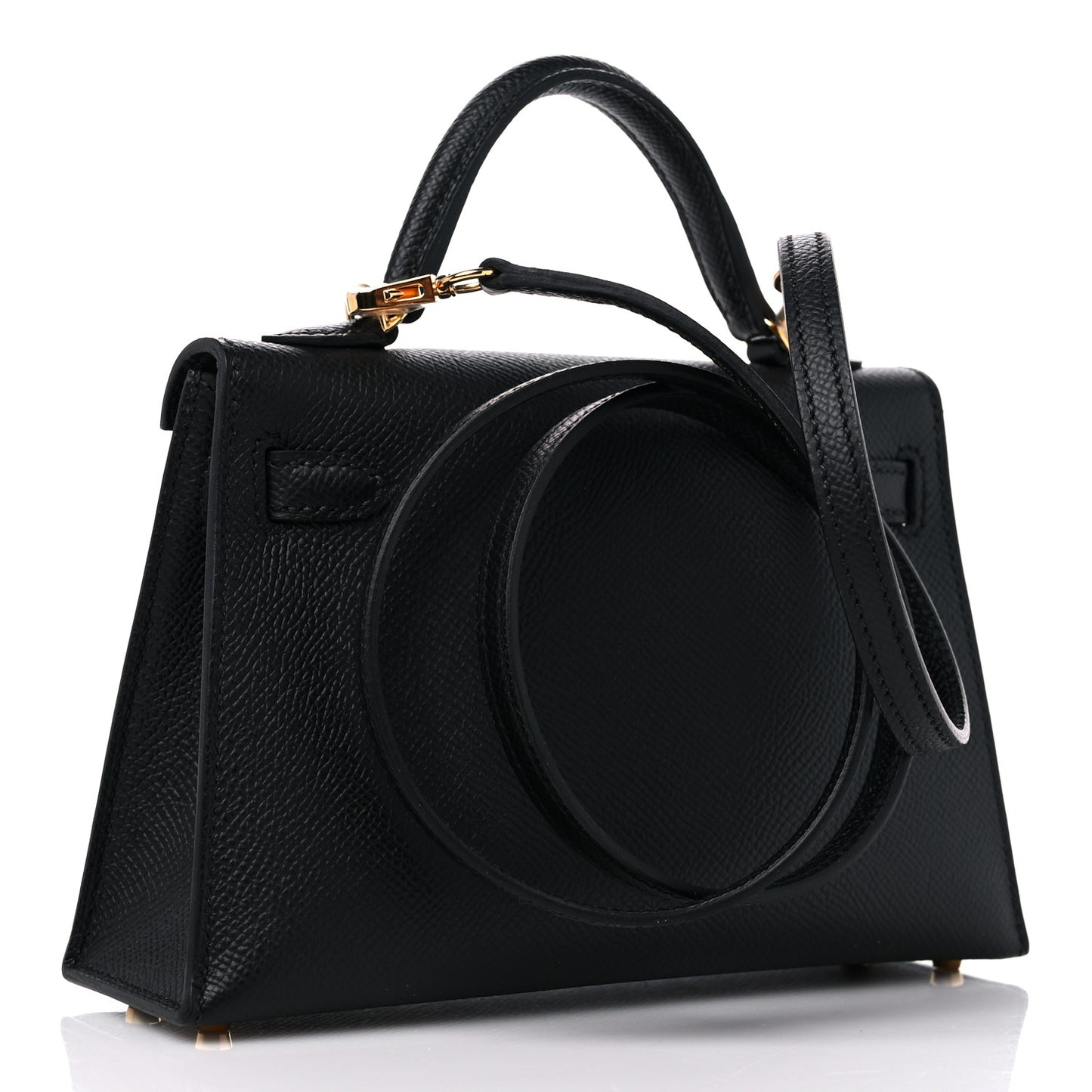 Epsom Mini Kelly Sellier 20 Black