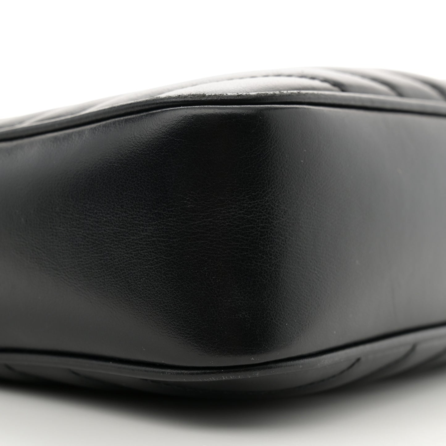 Calfskin Matelasse Monogram Lou Camera Bag Black