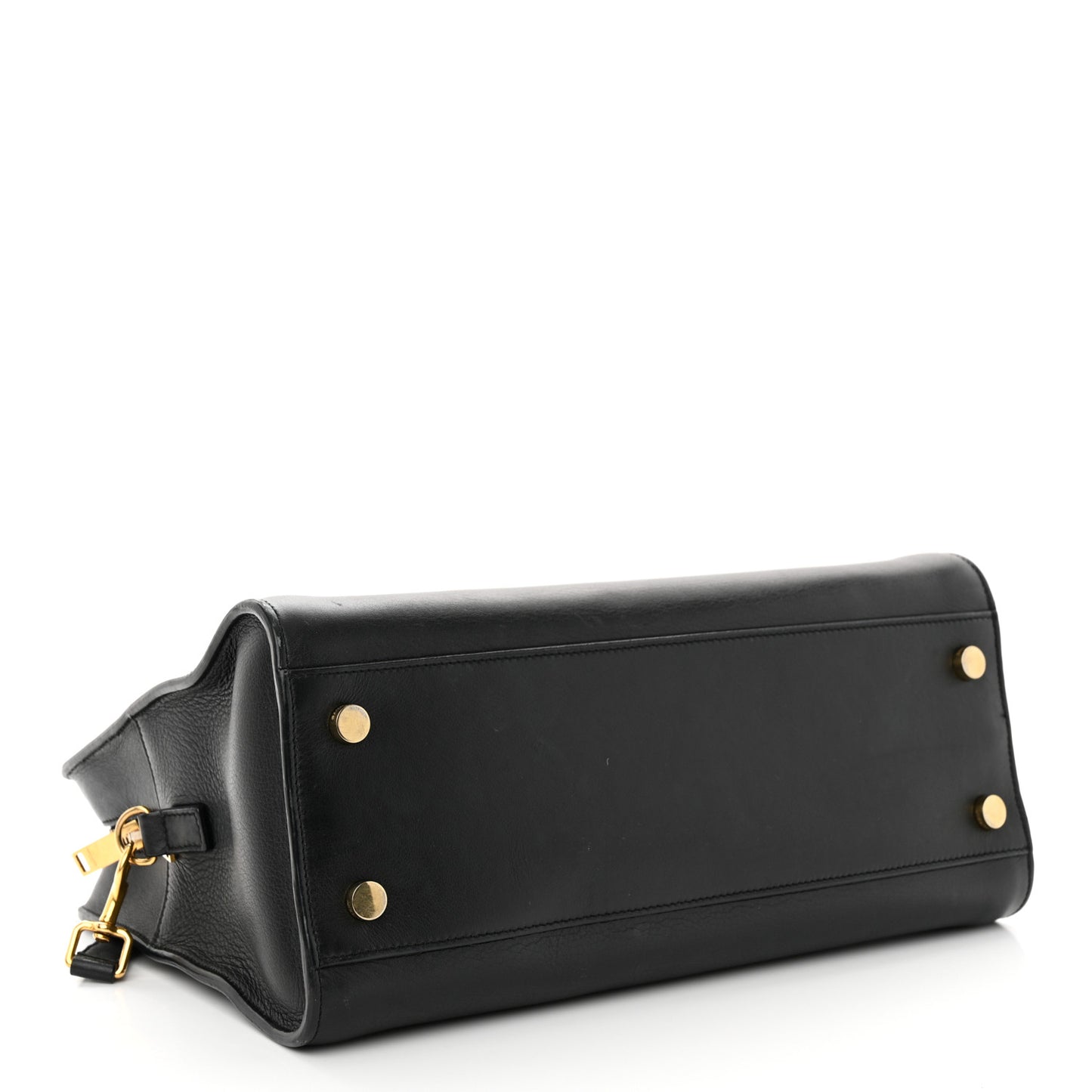 Calfskin Monogram Baby Cabas Black