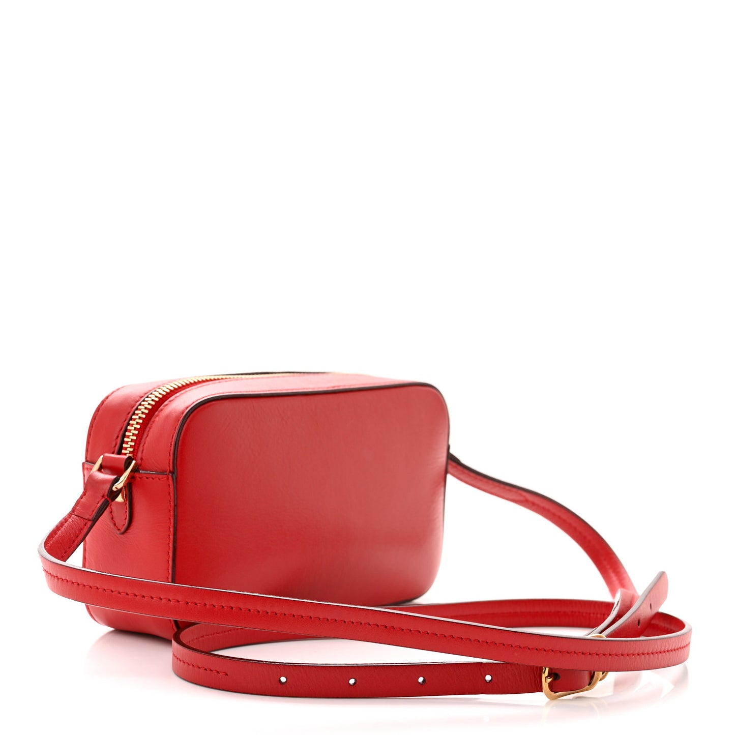 Calfskin Mini Hale Crossbody Red