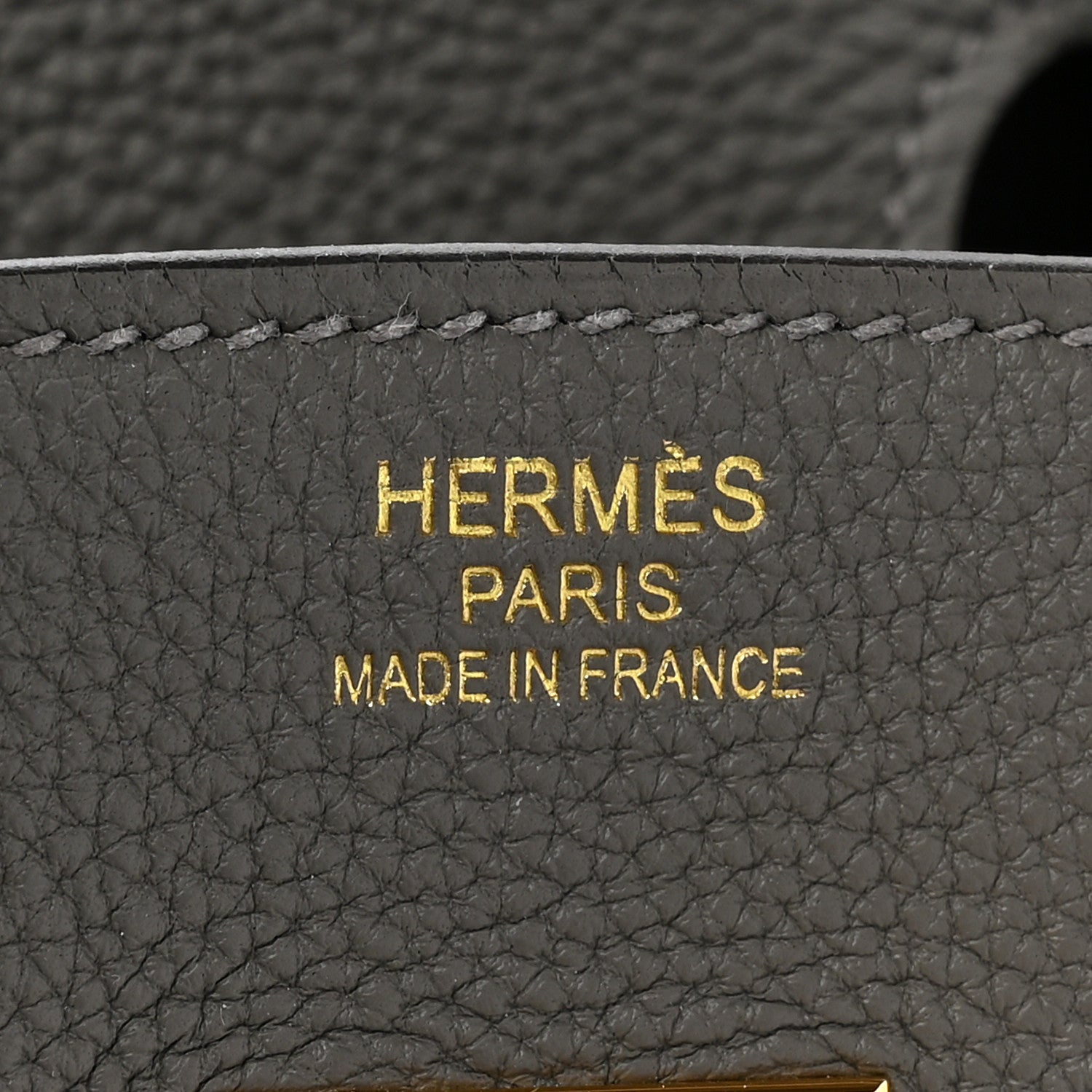 Hermes Togo BIRKIN 35 Gris Meyer 6 of 11