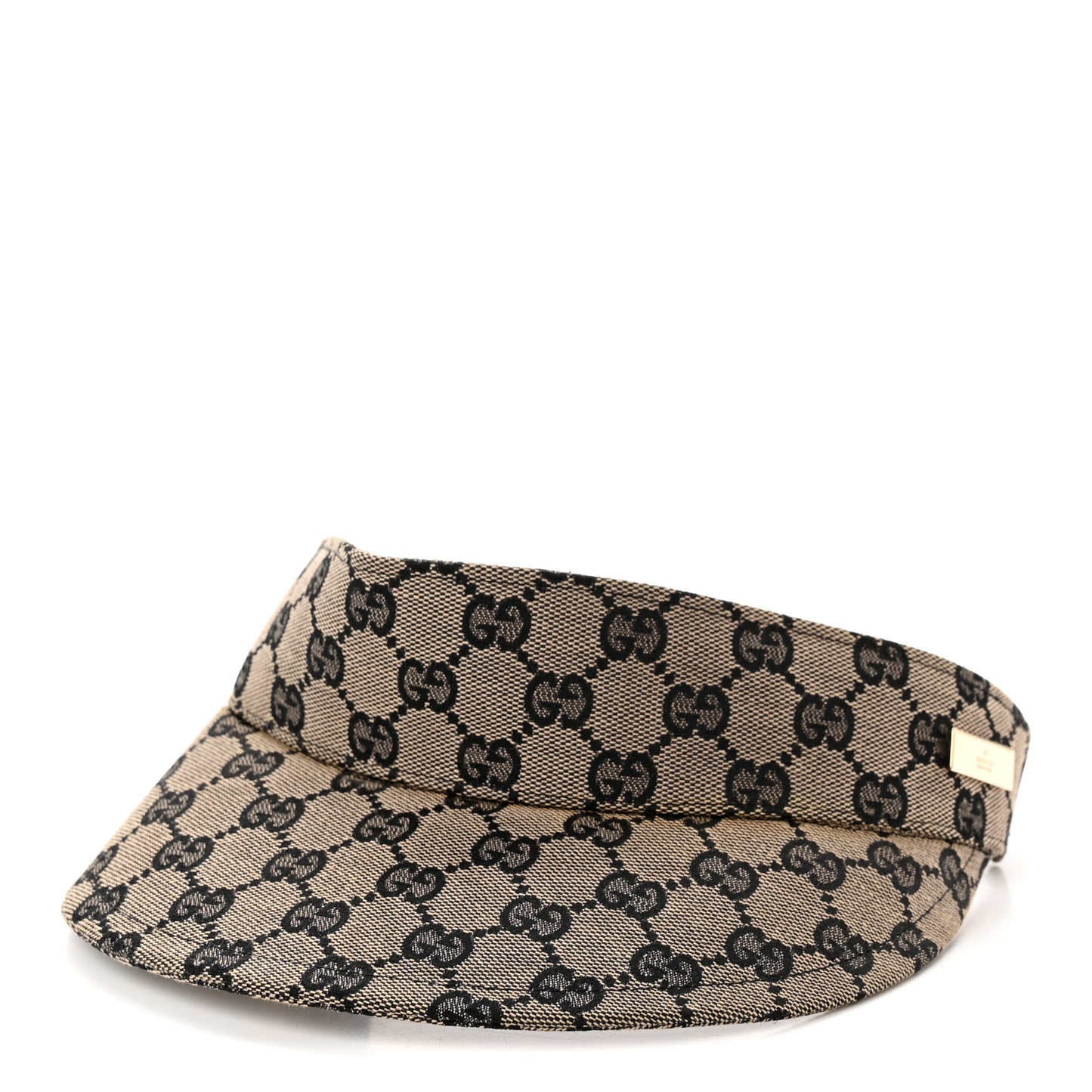 Monogram Visor Hat L Beige Blue