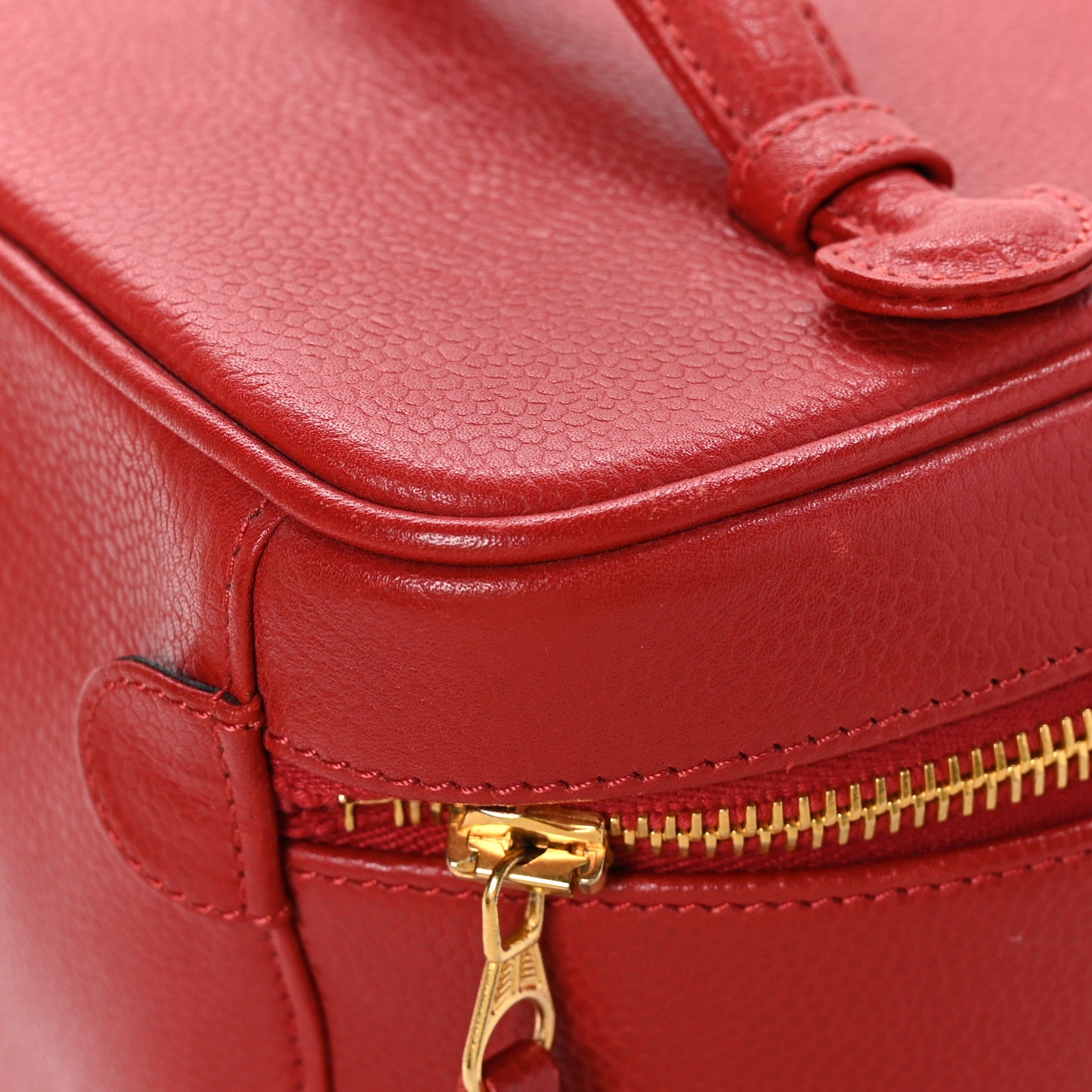 Caviar Vanity Cosmetic Case Red