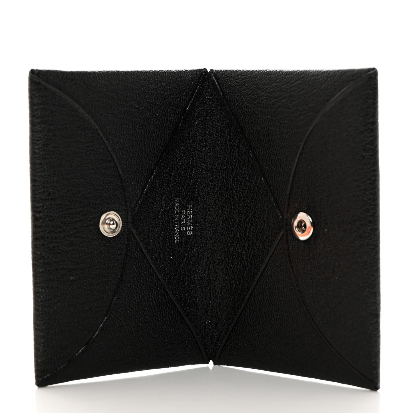 Chevre Mysore Calvi Card Case Black