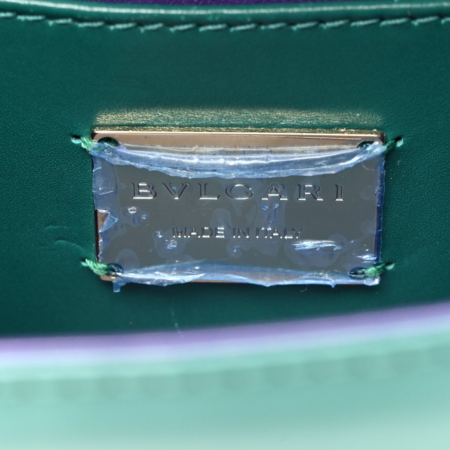 Galuchat Calfskin Serpenti Forever Crossbody Bag Green