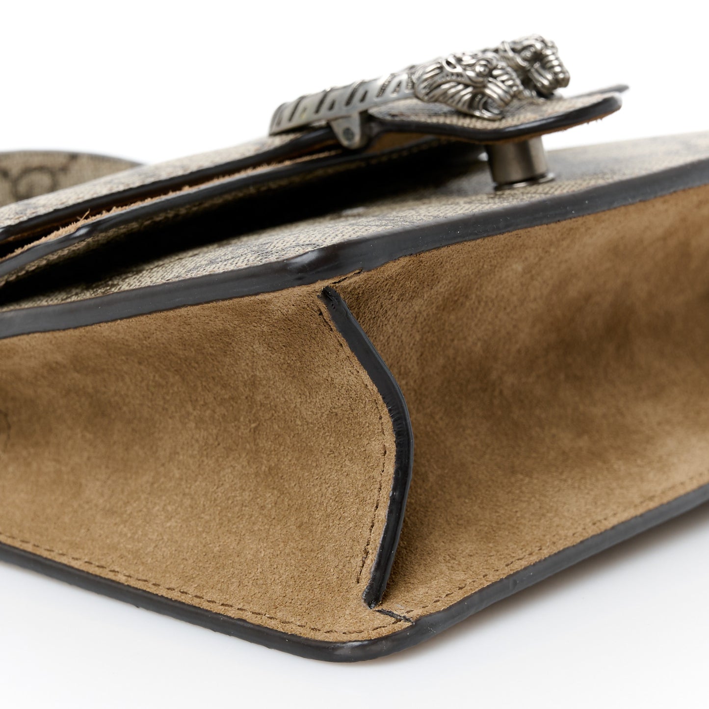 GG Supreme Monogram Mini Dionysus Top Handle Bag Taupe