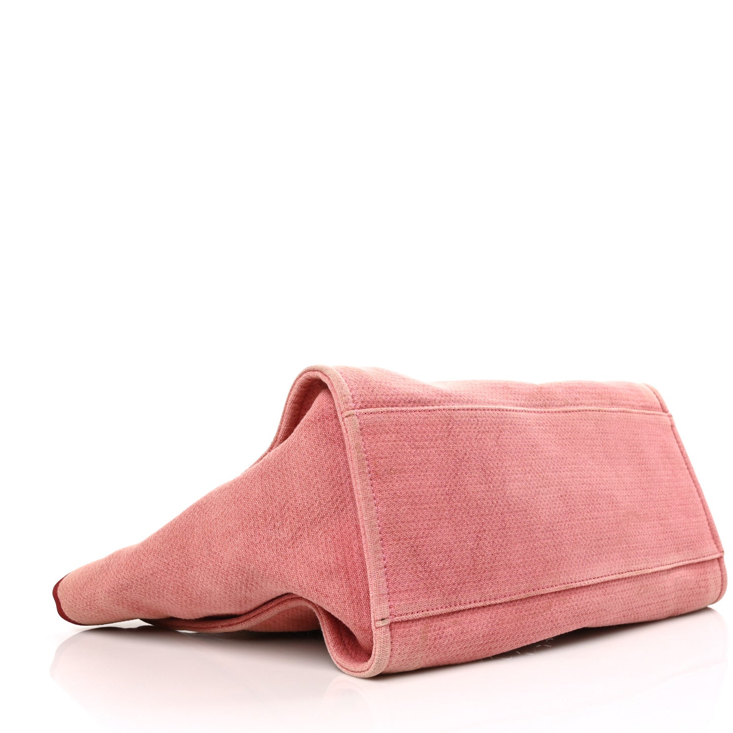 Canvas Medium Deauville Tote Red