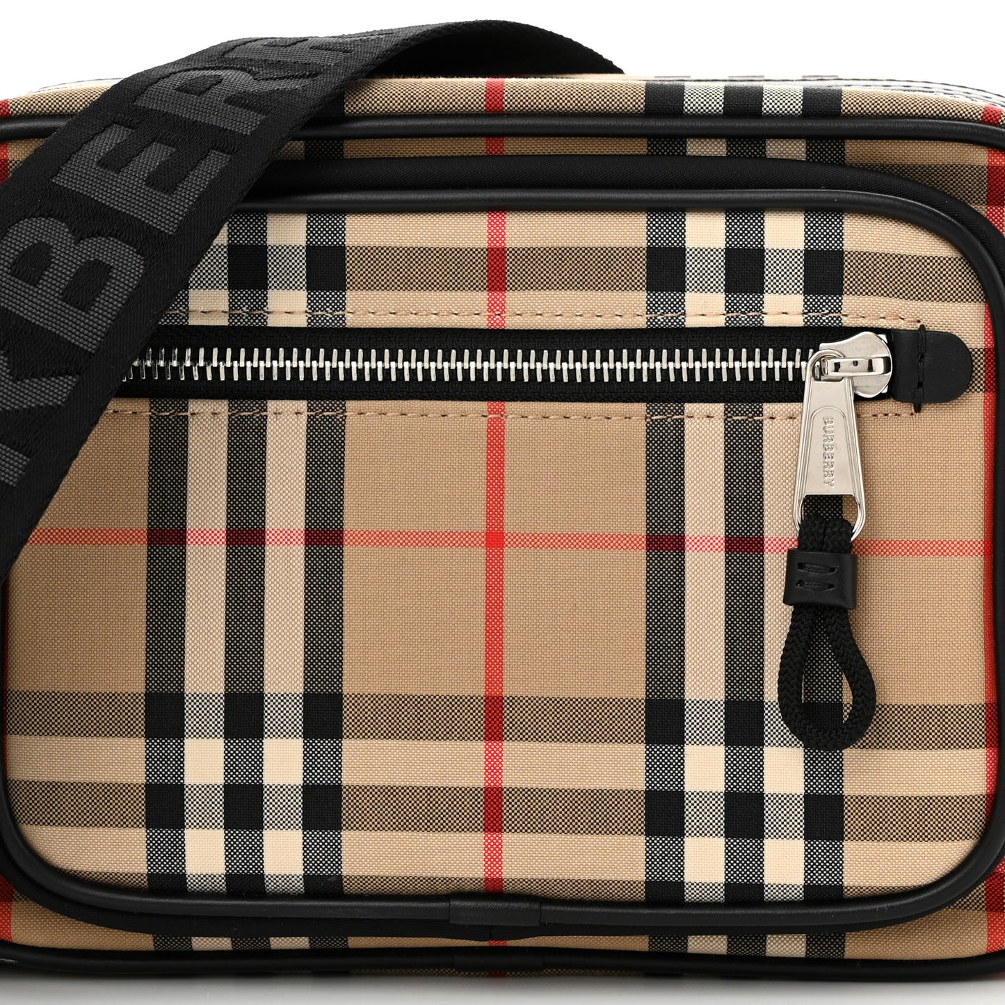 Canvas Check Paddy Messenger Archive Beige