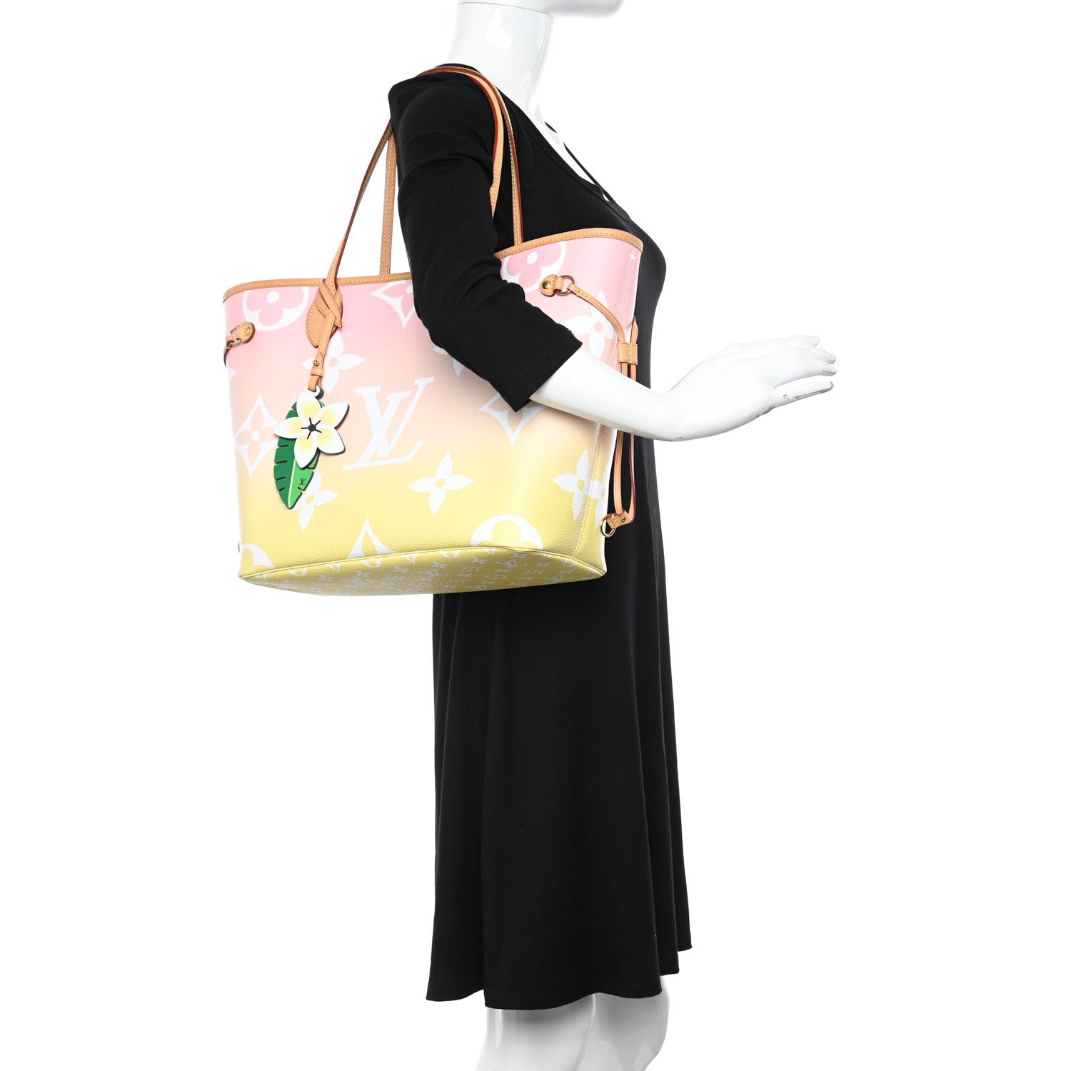 Louis Vuitton Monogram Giant By The Pool Neverfull MM Light Pink 2 of 14