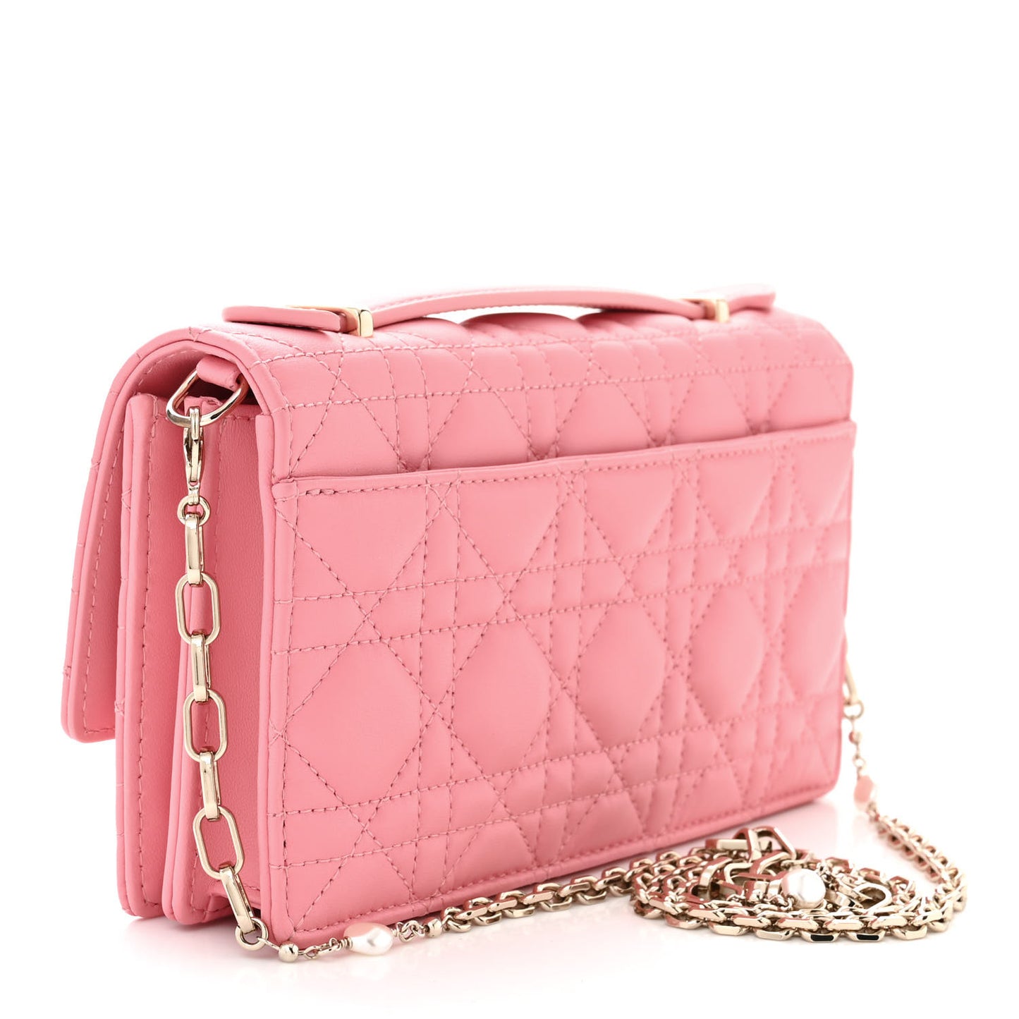 Lambskin Cannage Mini My Dior Bag Pink