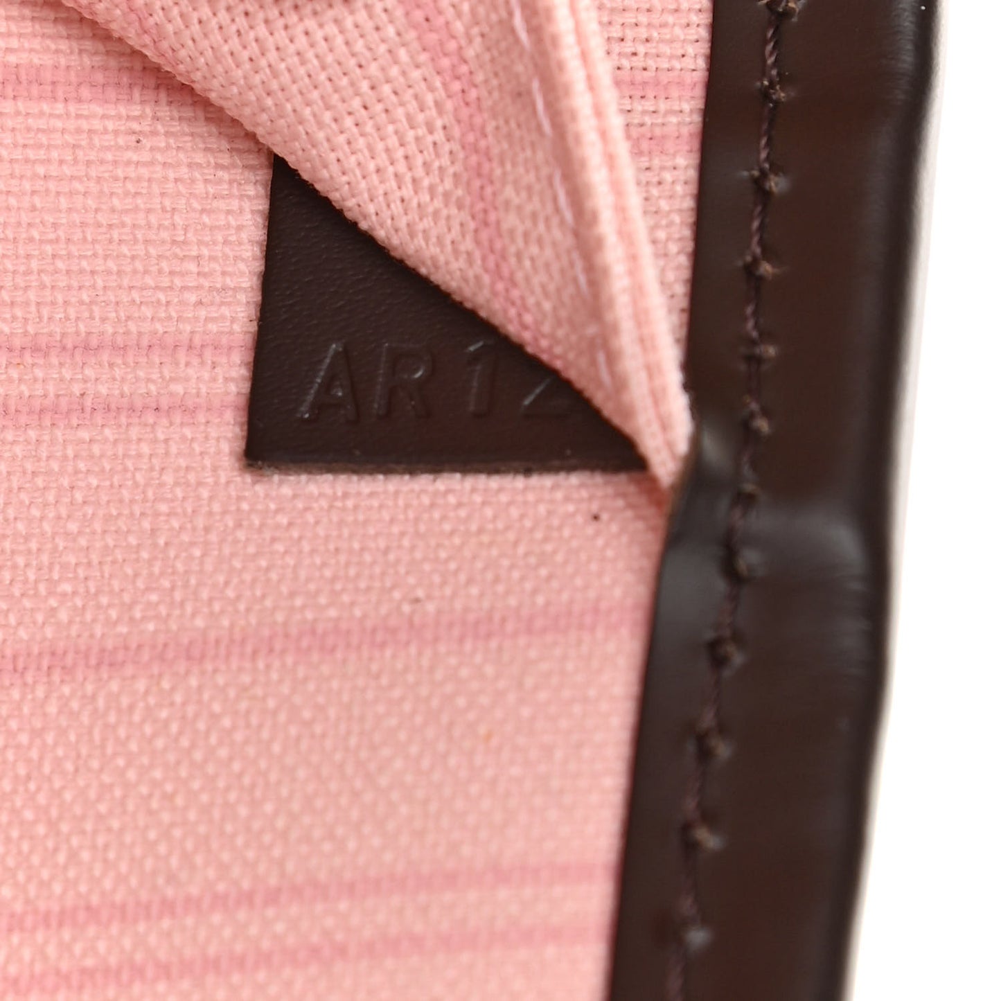 Damier Ebene Neo Neverfull MM Rose Ballerine