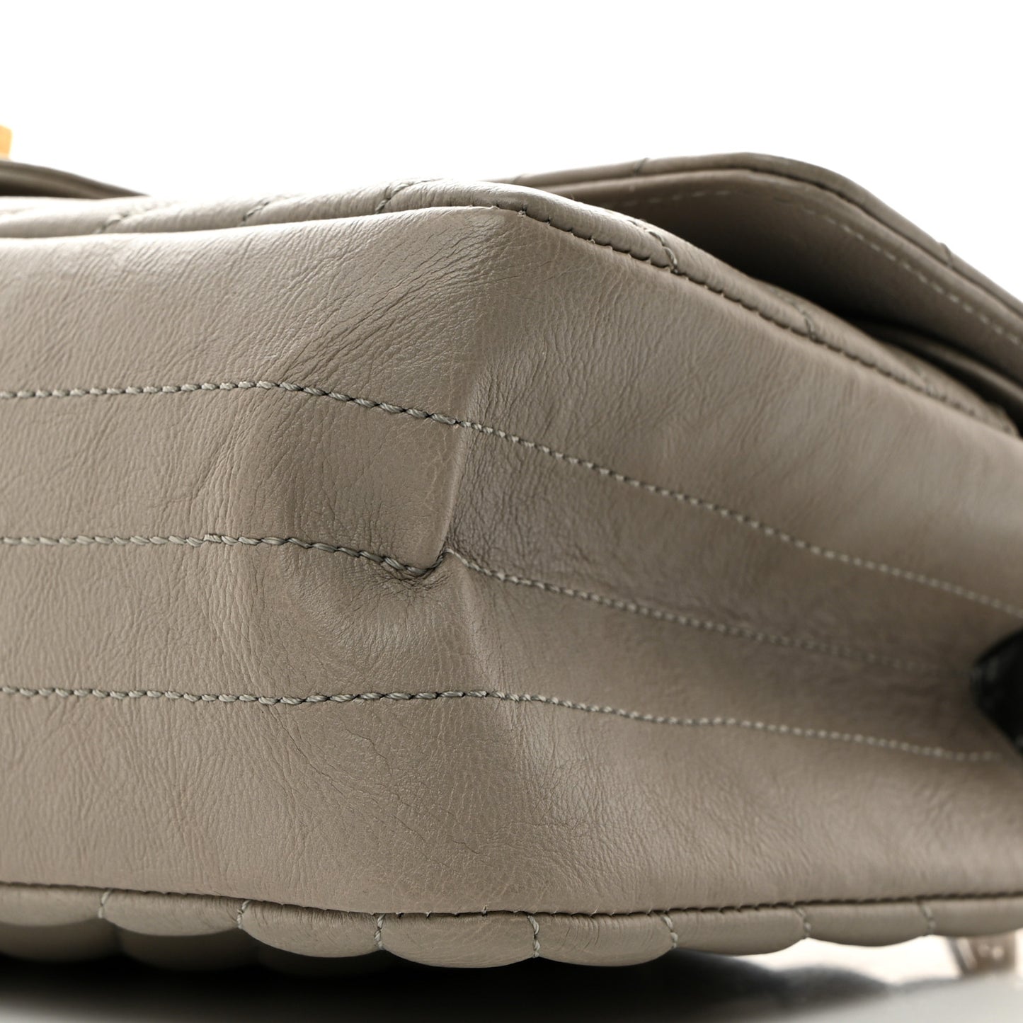 Calfskin Chevron Quilted 2.55 Reissue 225 Flap Grey
