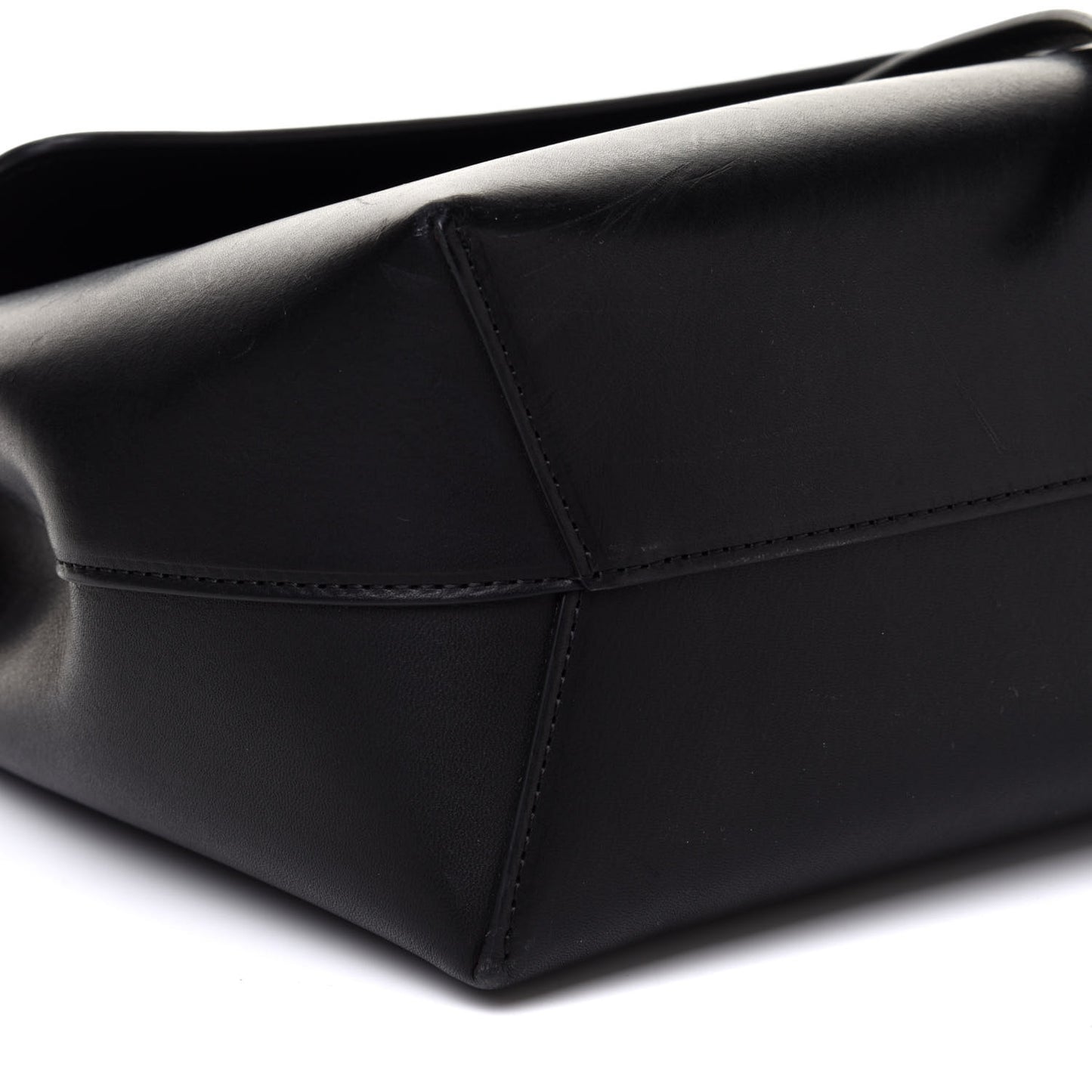 Calfskin Lady Bag Black Flamma