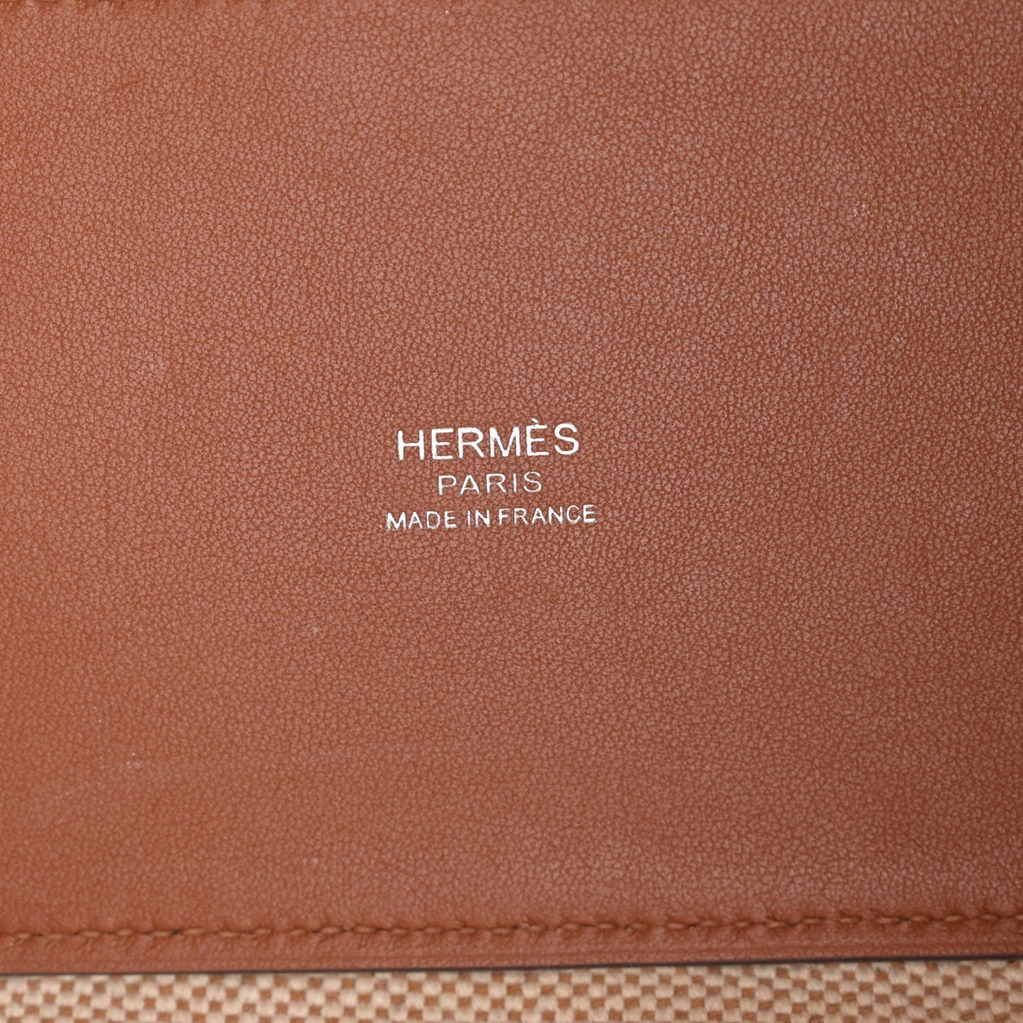 Swift Toile H Cabas H En Biais 27 Ecru Naturel Gold